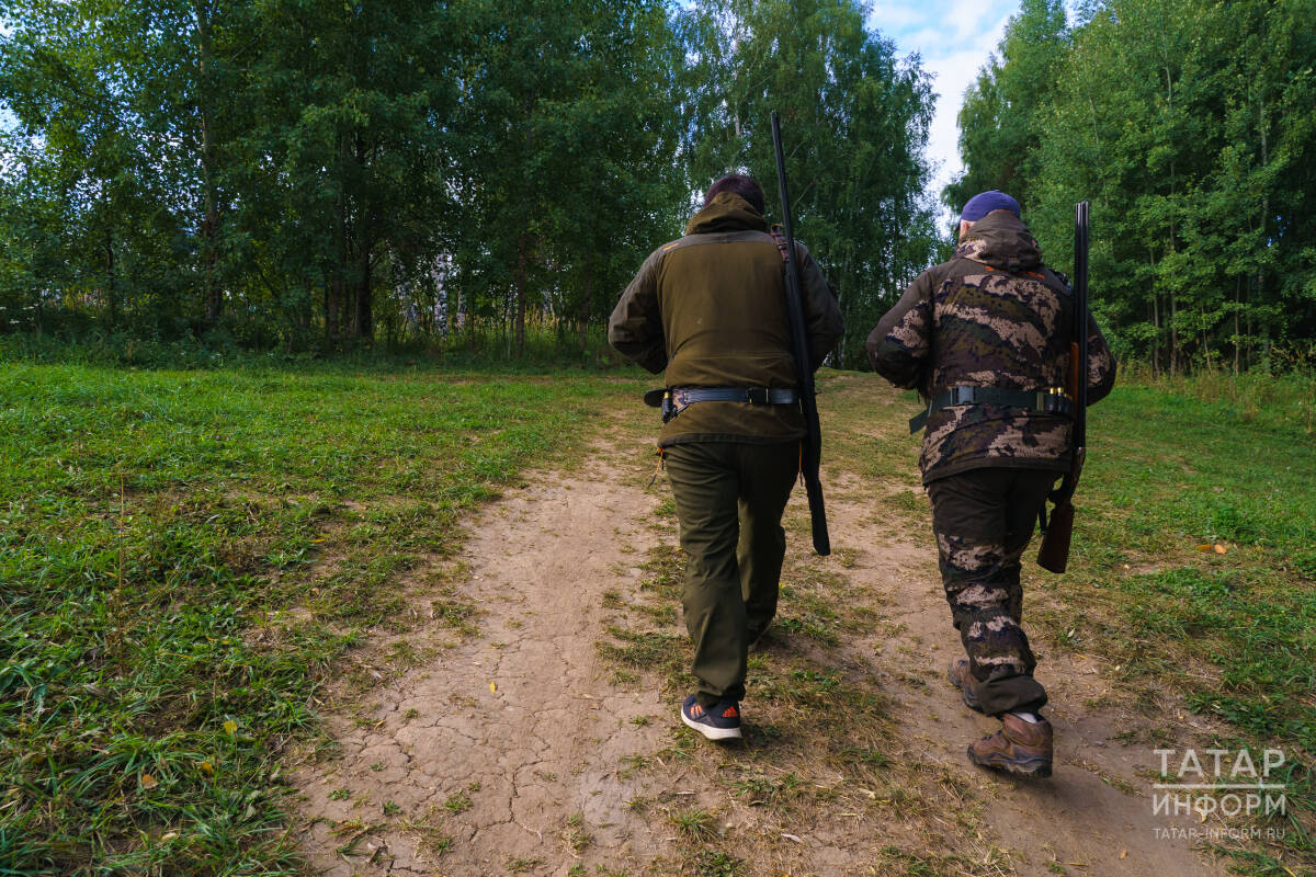 Охотники на встречу с медведем