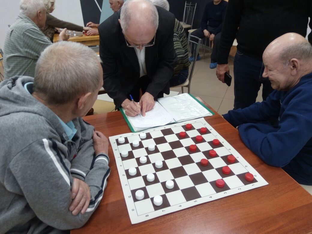 Шахматно-шашечный турнир в рамках празднования Дня пожилых людей