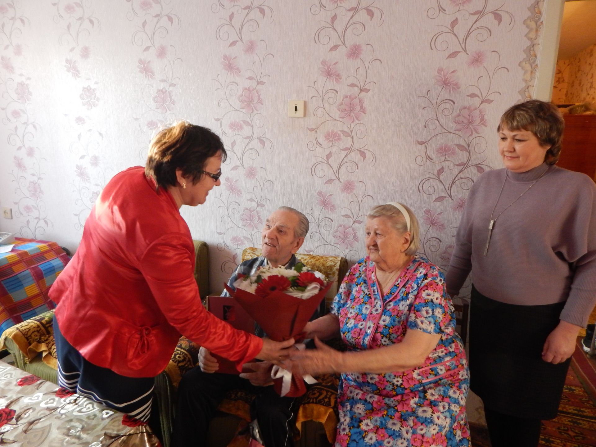 65 лет совместной жизни отметила семья Сидоренко