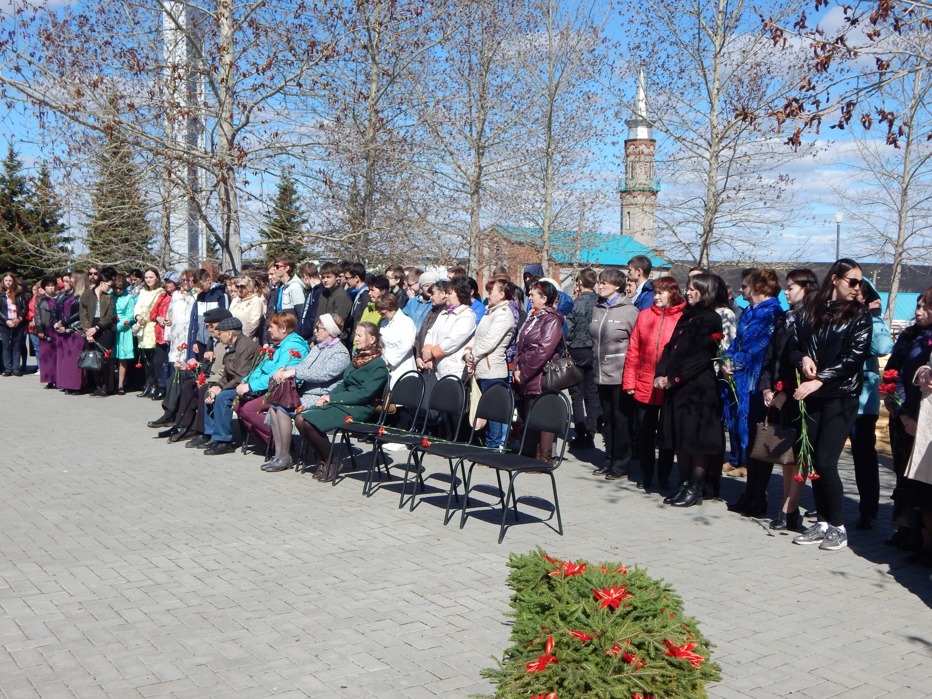 Сегодня в Камских Полянах прошел митинг, посвященный Чернобыльской аварии (ФОТОРЕПОРТАЖ)