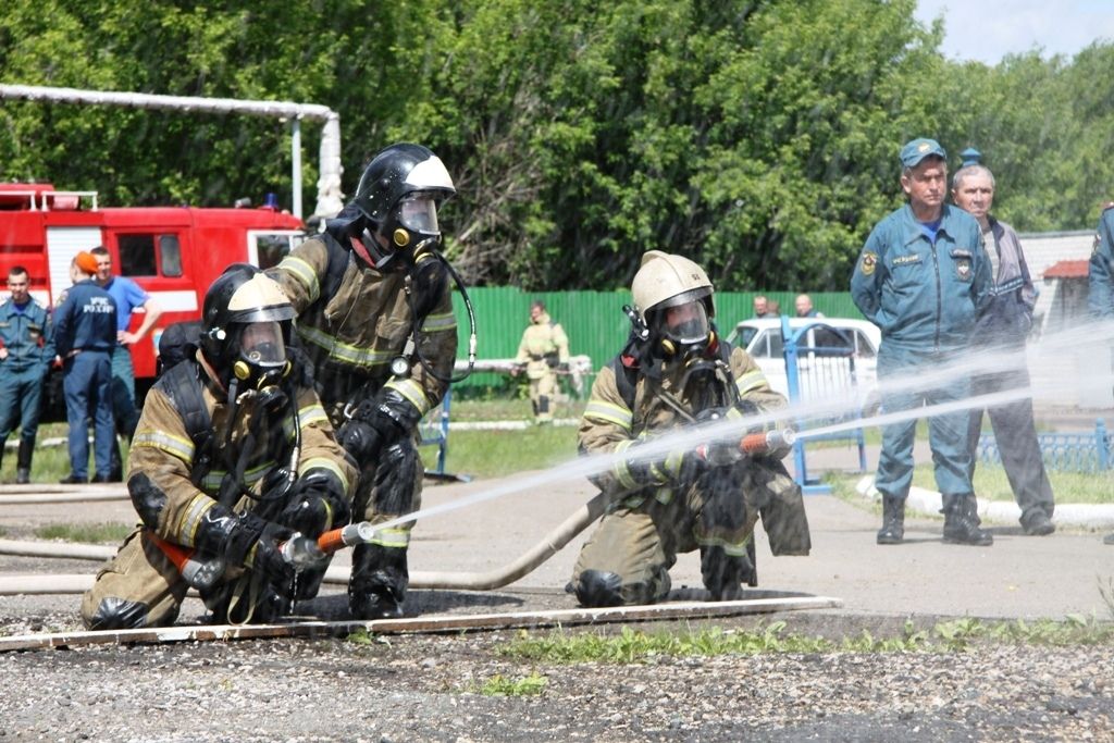 Завтра в Камских Полянах на территории пожарно-спасательной части пройдут сорок первые республиканские соревнования