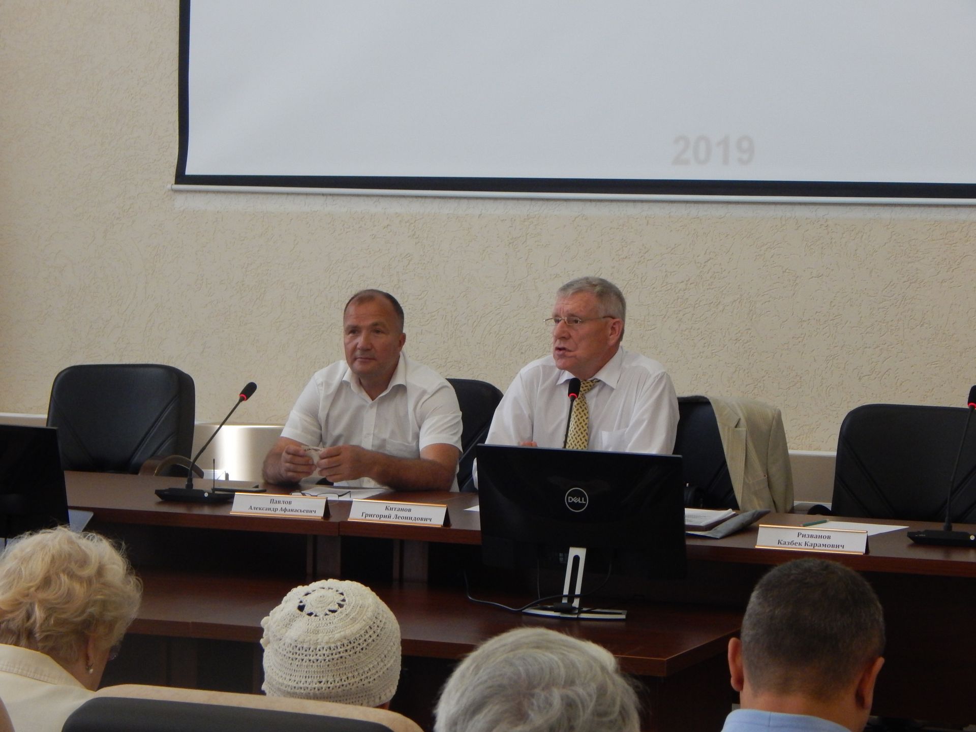 В Камских Полянах состоялось расширенное заседание с участием председателей Совета ветеранов Нижнекамского района