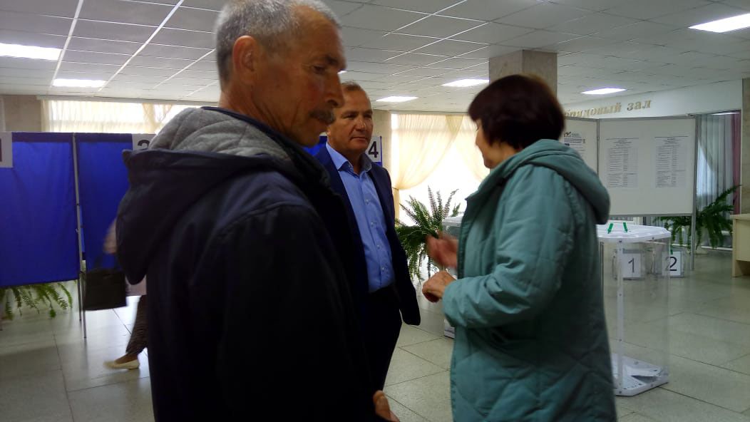 Глава Камских Полян Александр Павлов проголосовал на выборах в Государственный Совет РТ