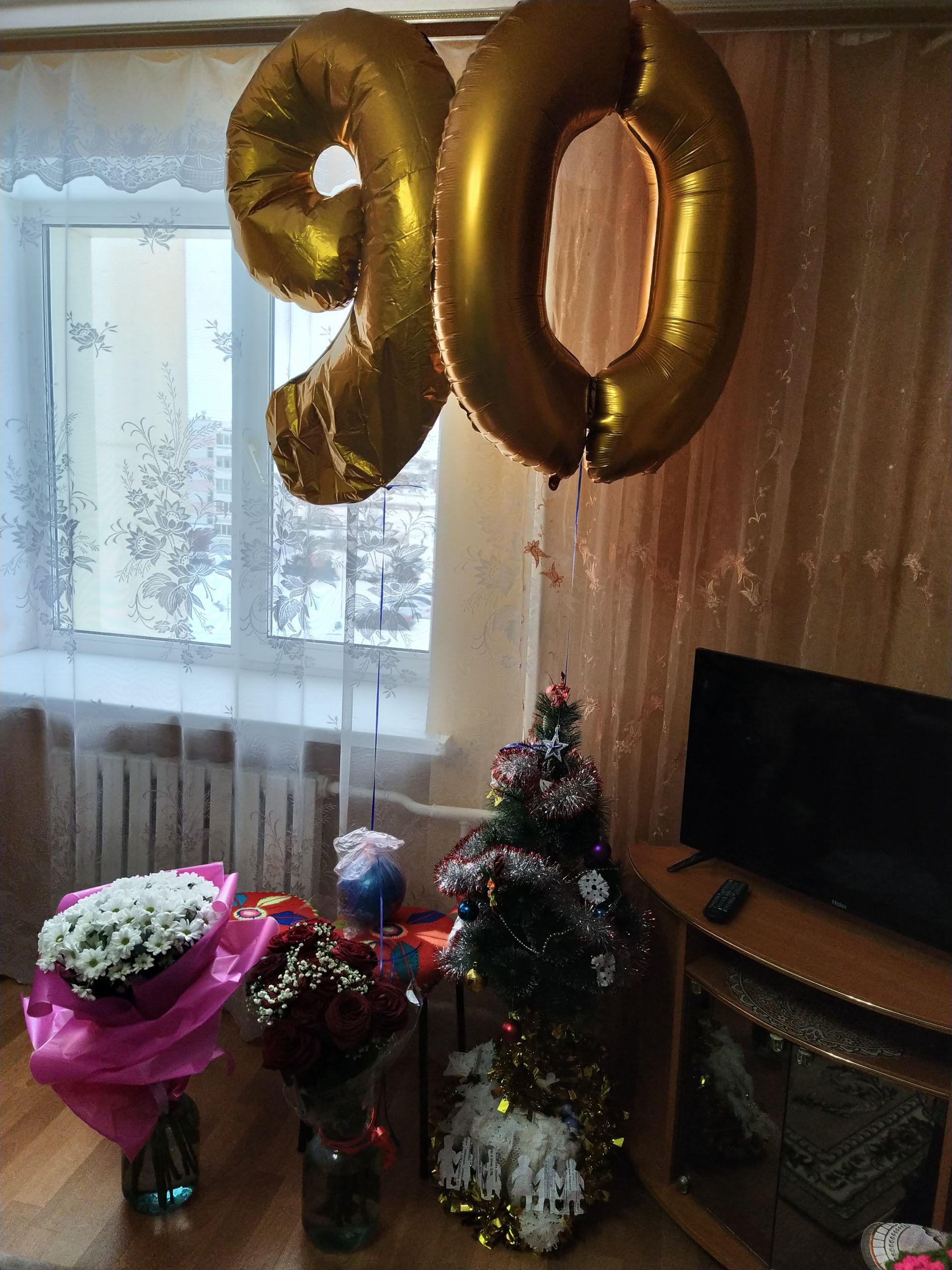 Жительница Камских Полян, труженица тыла Анна Яковлевна Ярцева отметила 90-летний юбилей