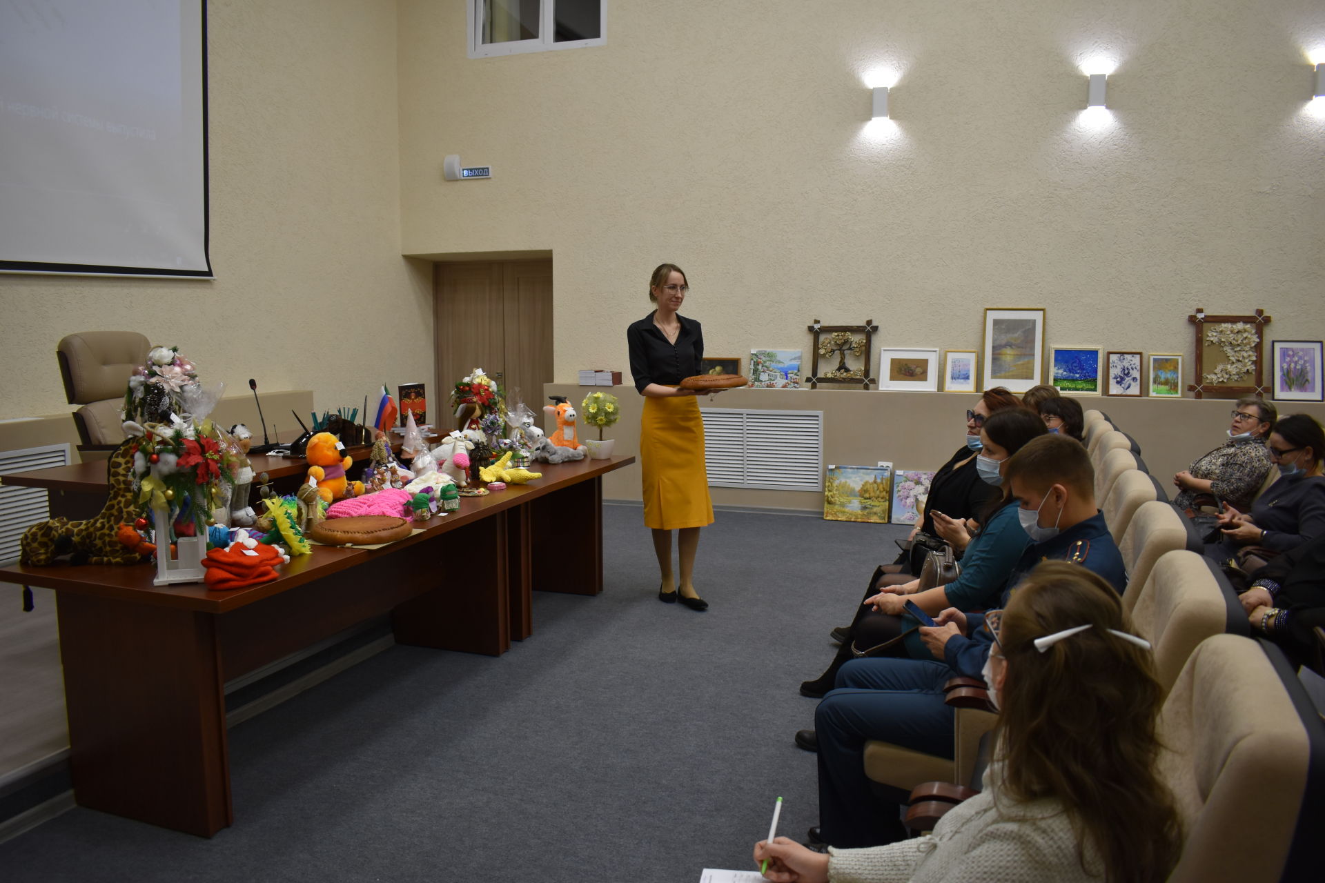 В рамках декады инвалидов в Камских Полянах состоялся благотворительный аукцион