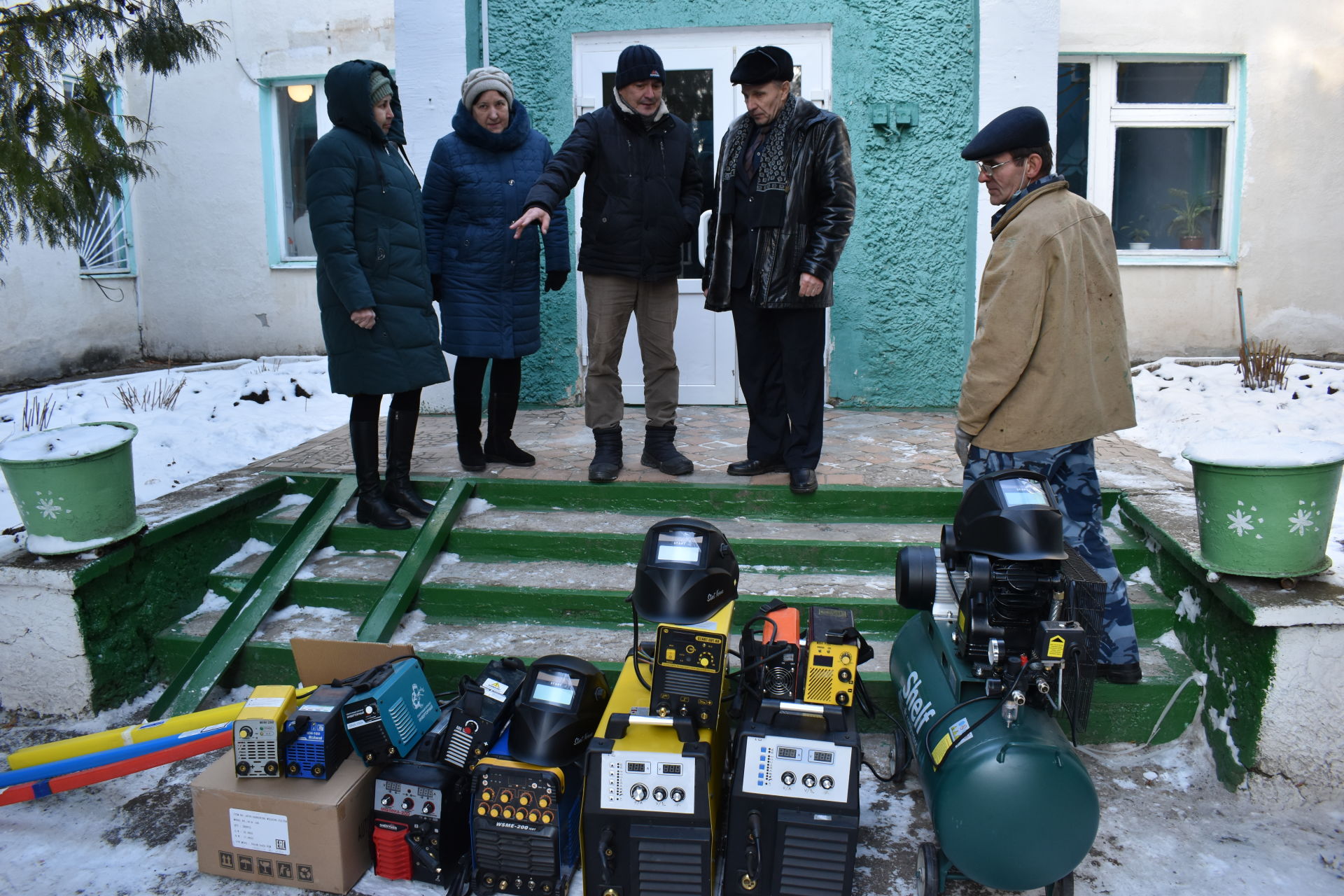 Казанские благотворители подарили камполянским студентам новое сварочное оборудование