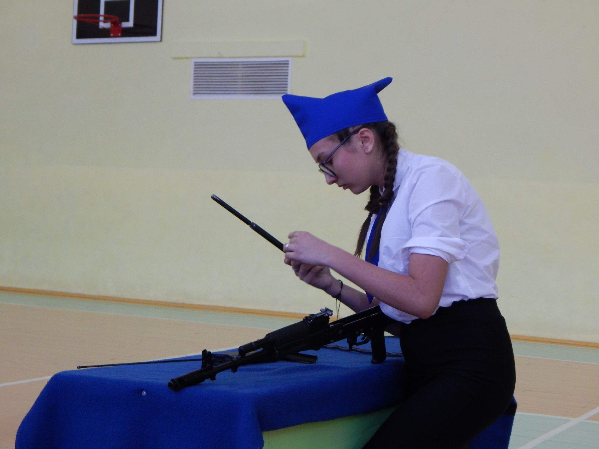 В Камскополянской школе №1 стартовали отборочные школьные этапы конкурса смотра строя и песни + ФОТОРЕПОРТАЖ