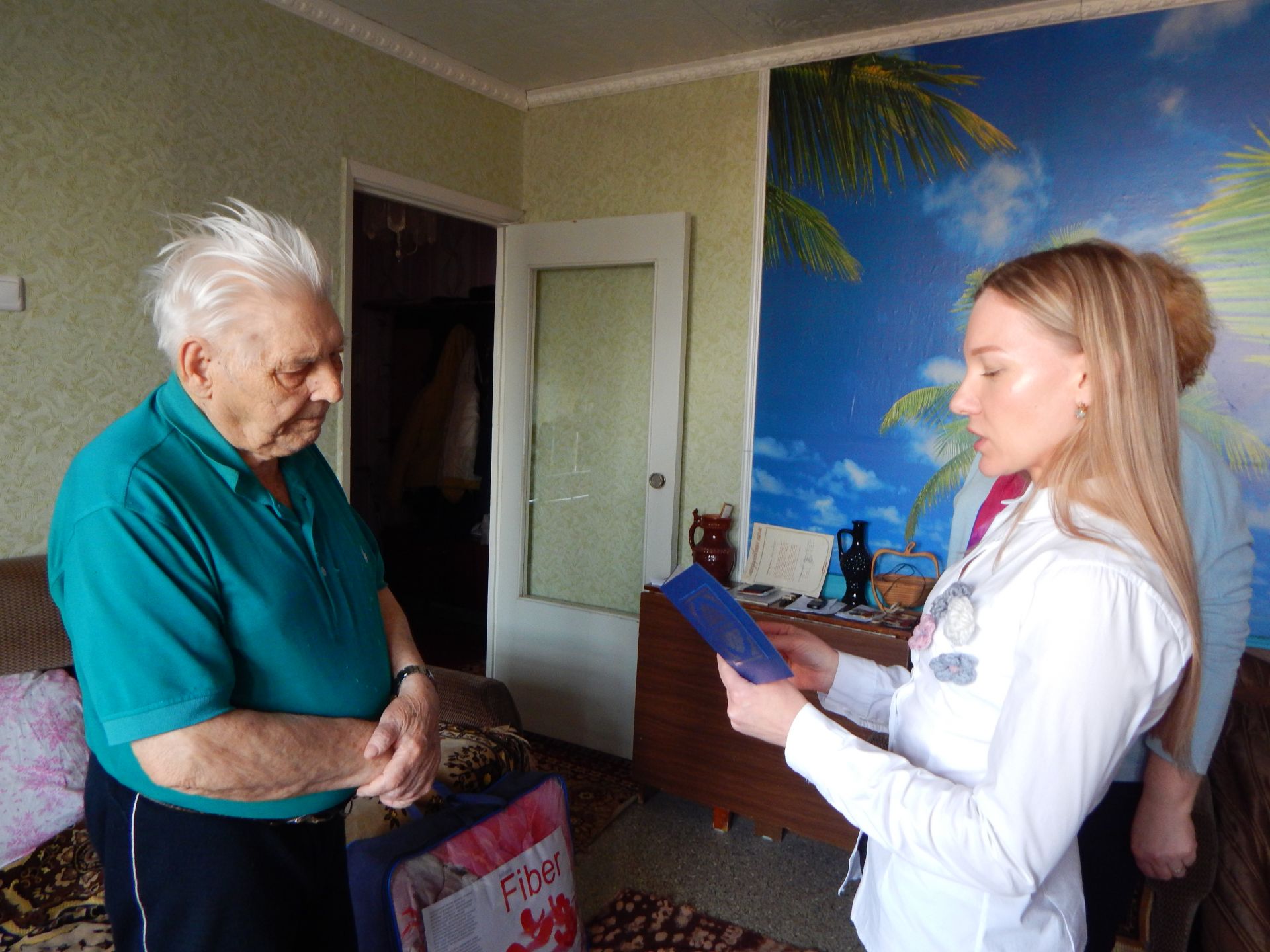 Житель Камских Полян Василий Егорович Рудагин отметил 90-летний юбилей