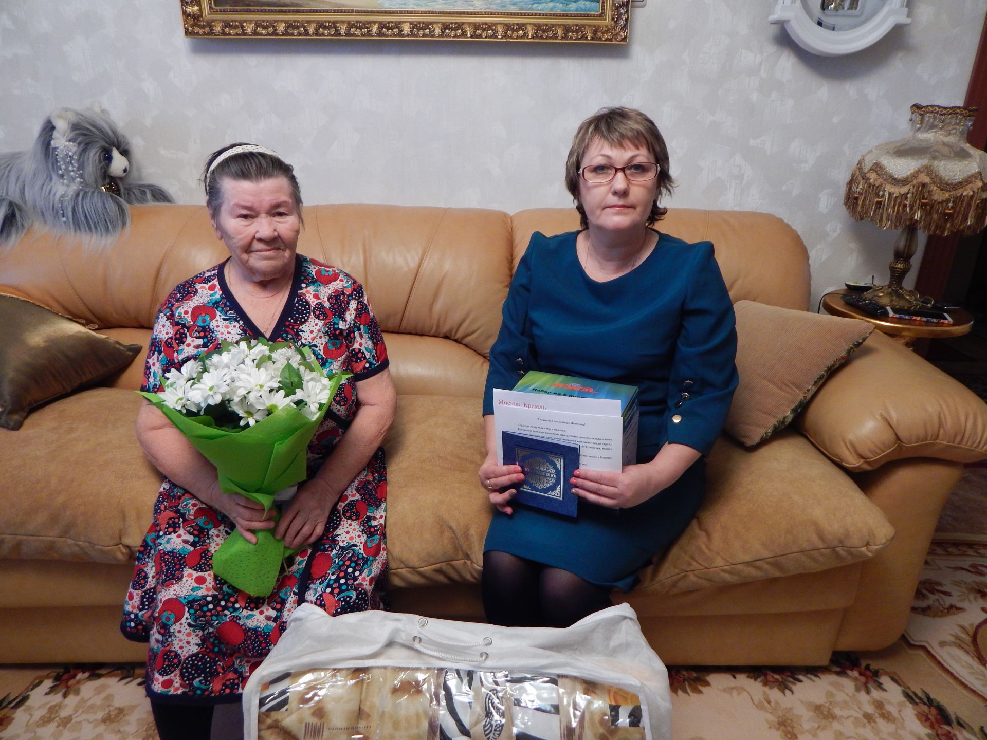 Труженица тыла Александра Ивановна Трофимова из Камских Полян отметила 90-летие