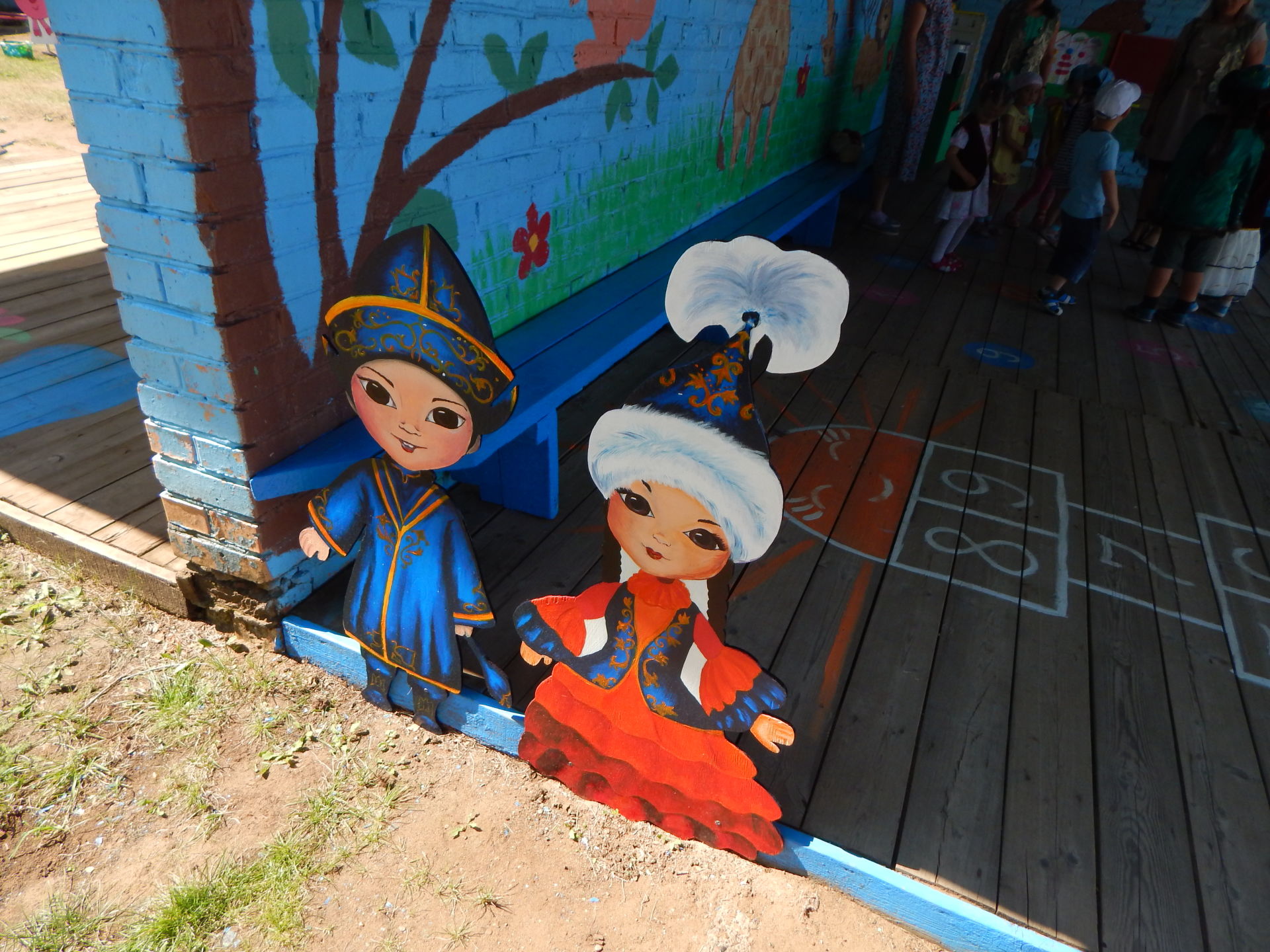 В камполянском детском саду детишки знакомятся с культурой других народов