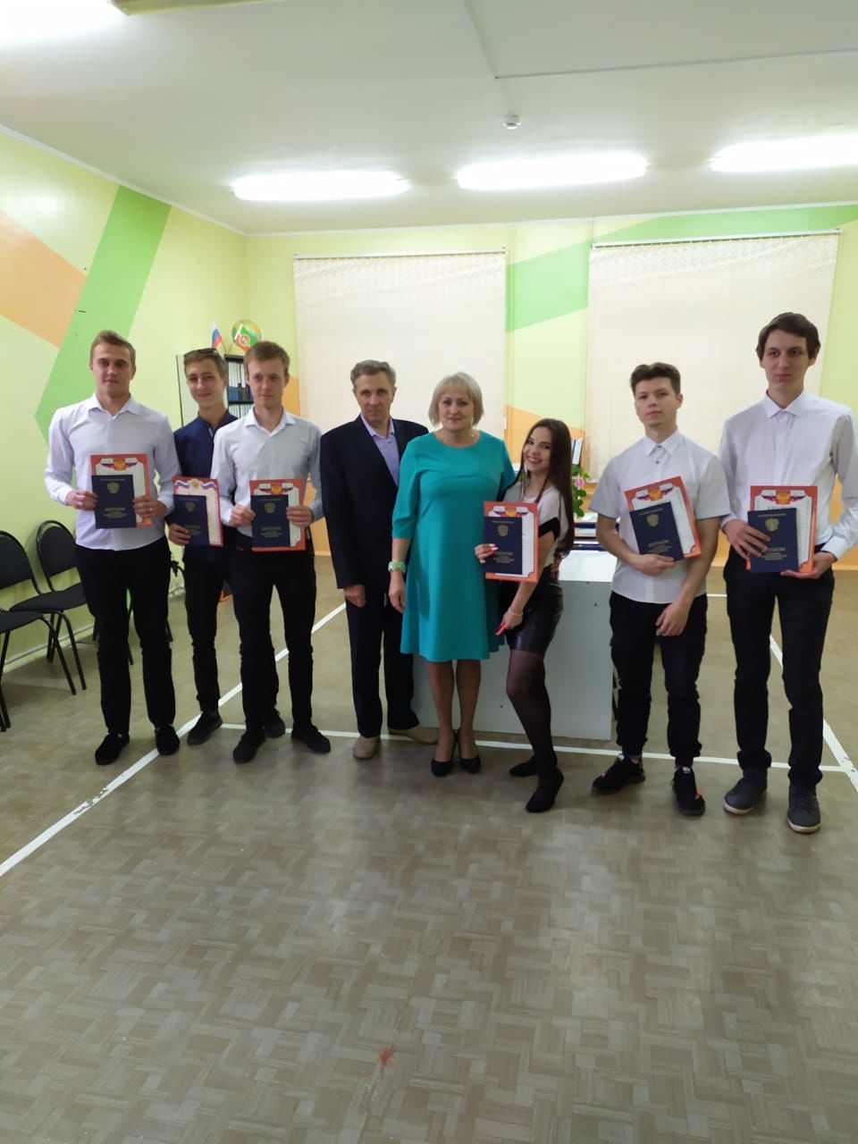 В Камско-Полянском филиале «Нижнекамского многопрофильного колледжа» состоялось вручение дипломов