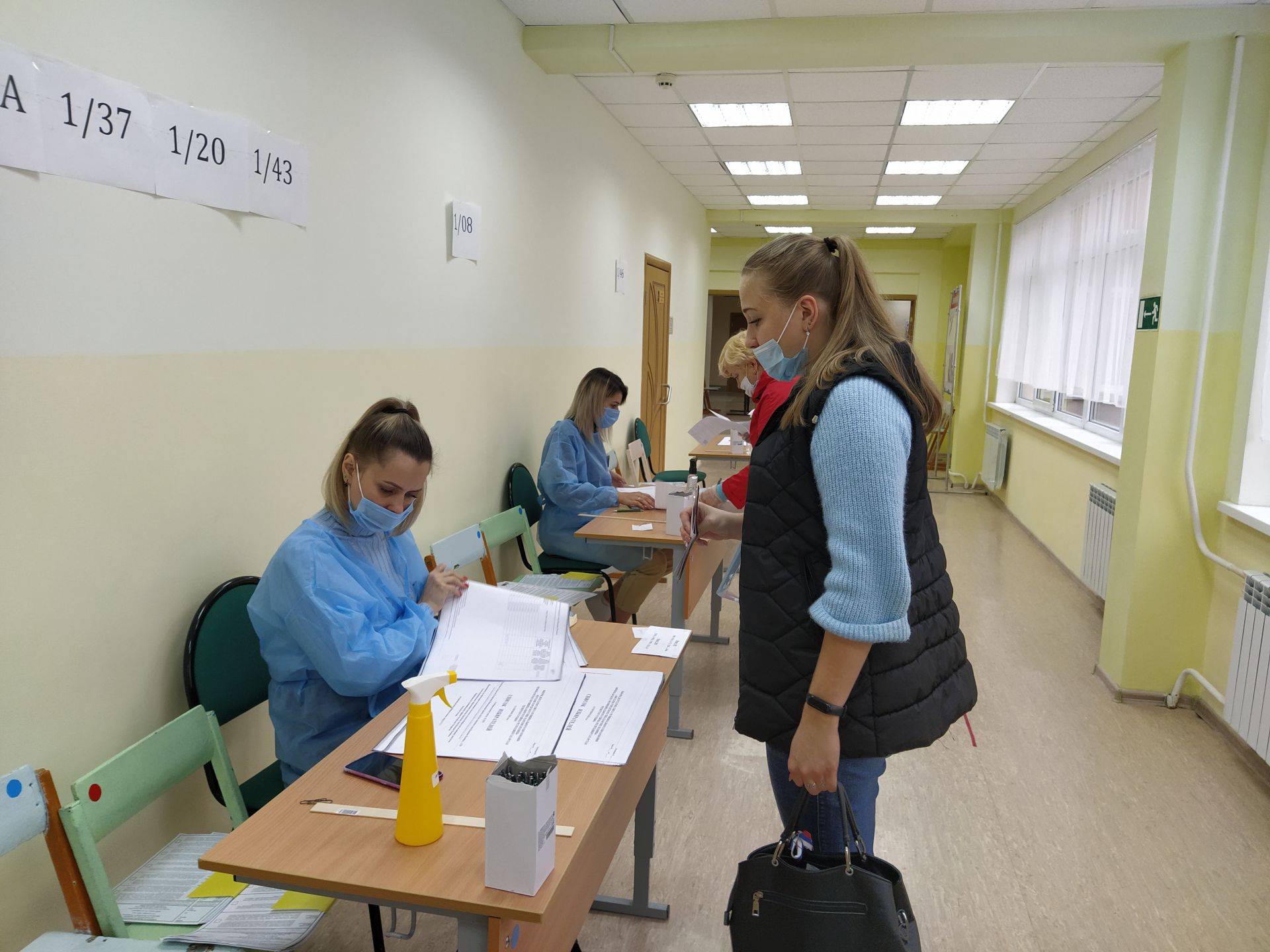 Сотрудники ИЦ «ПОСИНФОРМ» проголосовали на своих избирательных участках