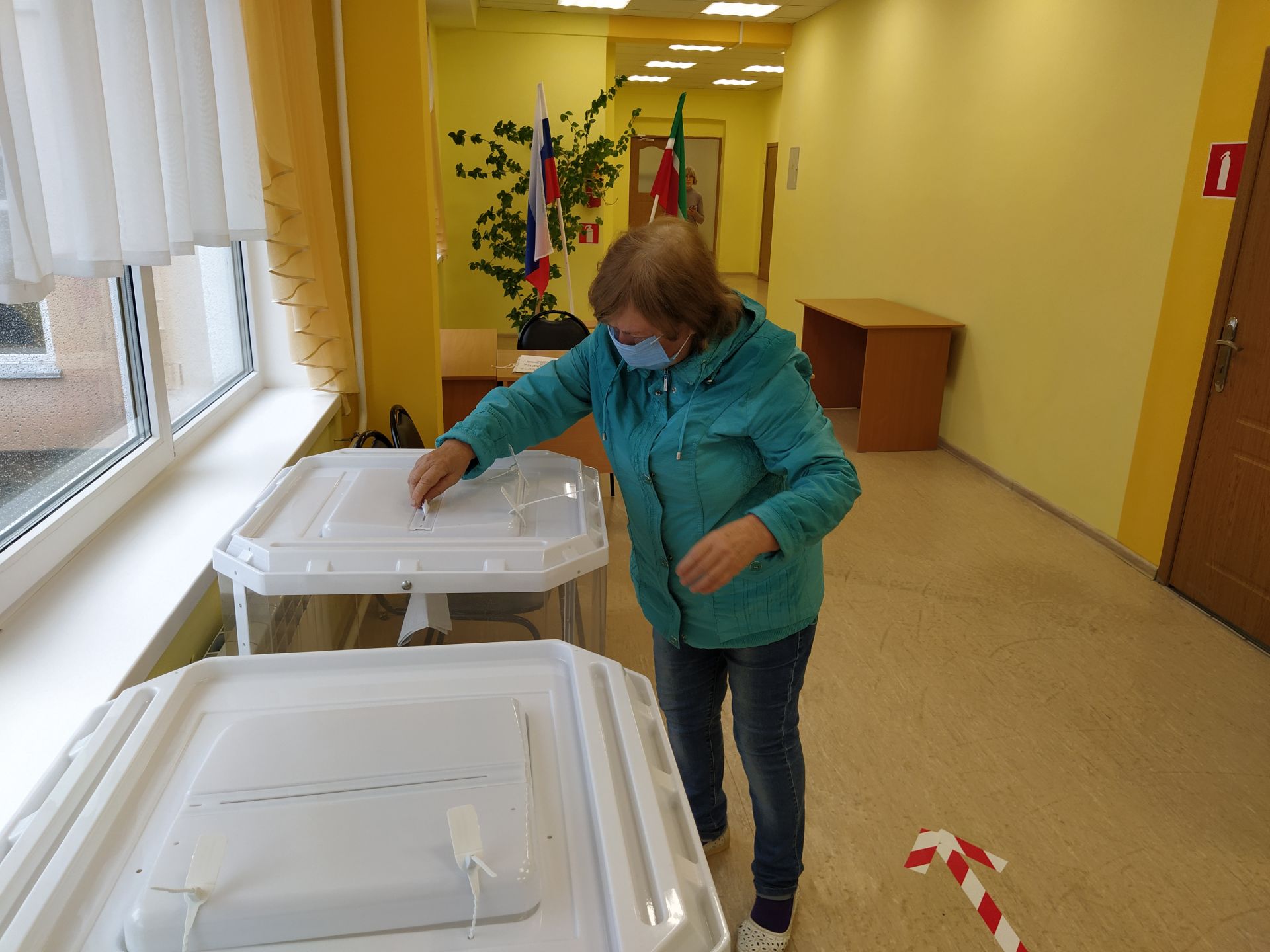Активное участие в выборах принимают представители старшего поколения Камских Полян