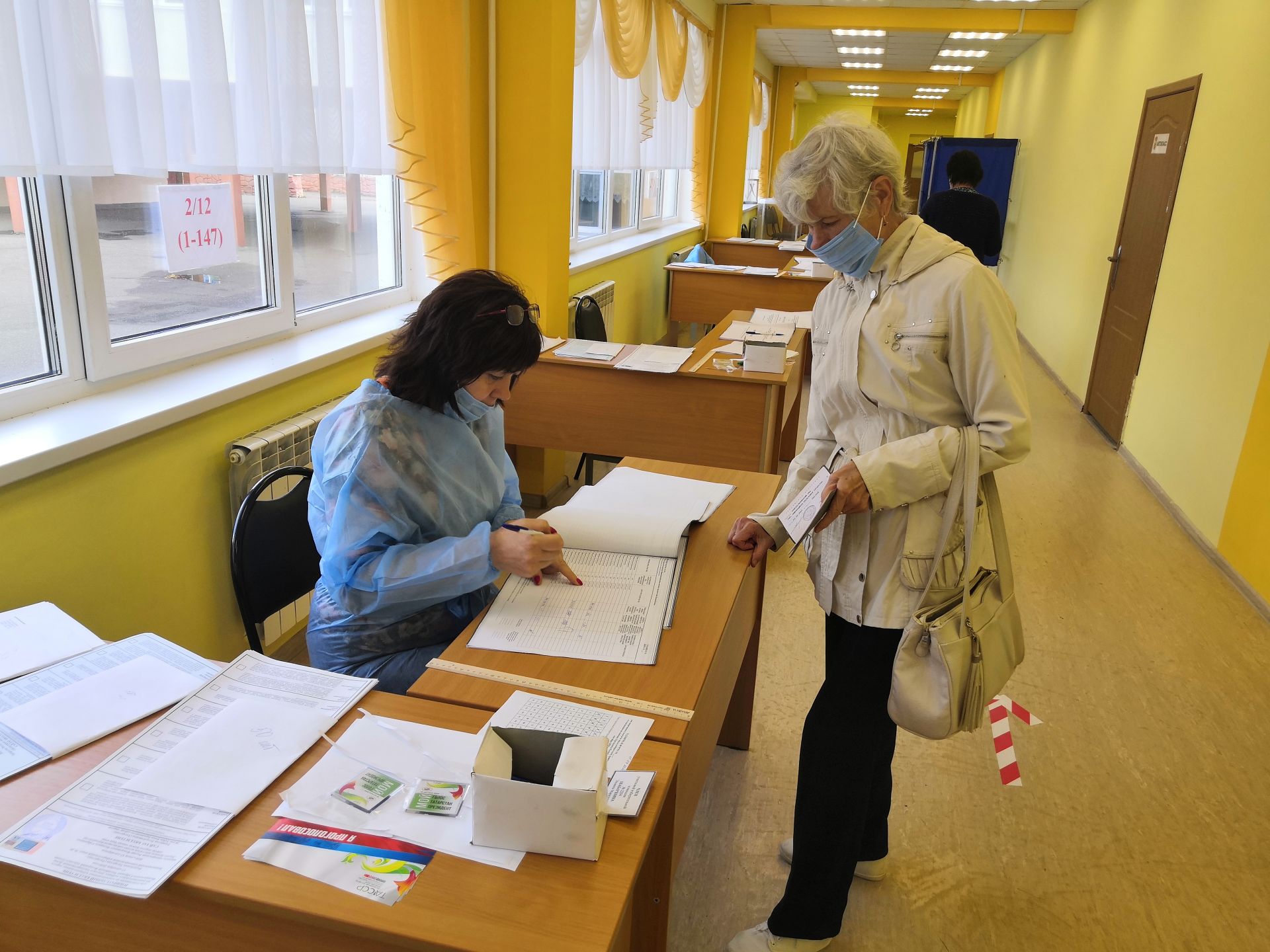 Сегодня в Камских Полянах проходит единый день голосования