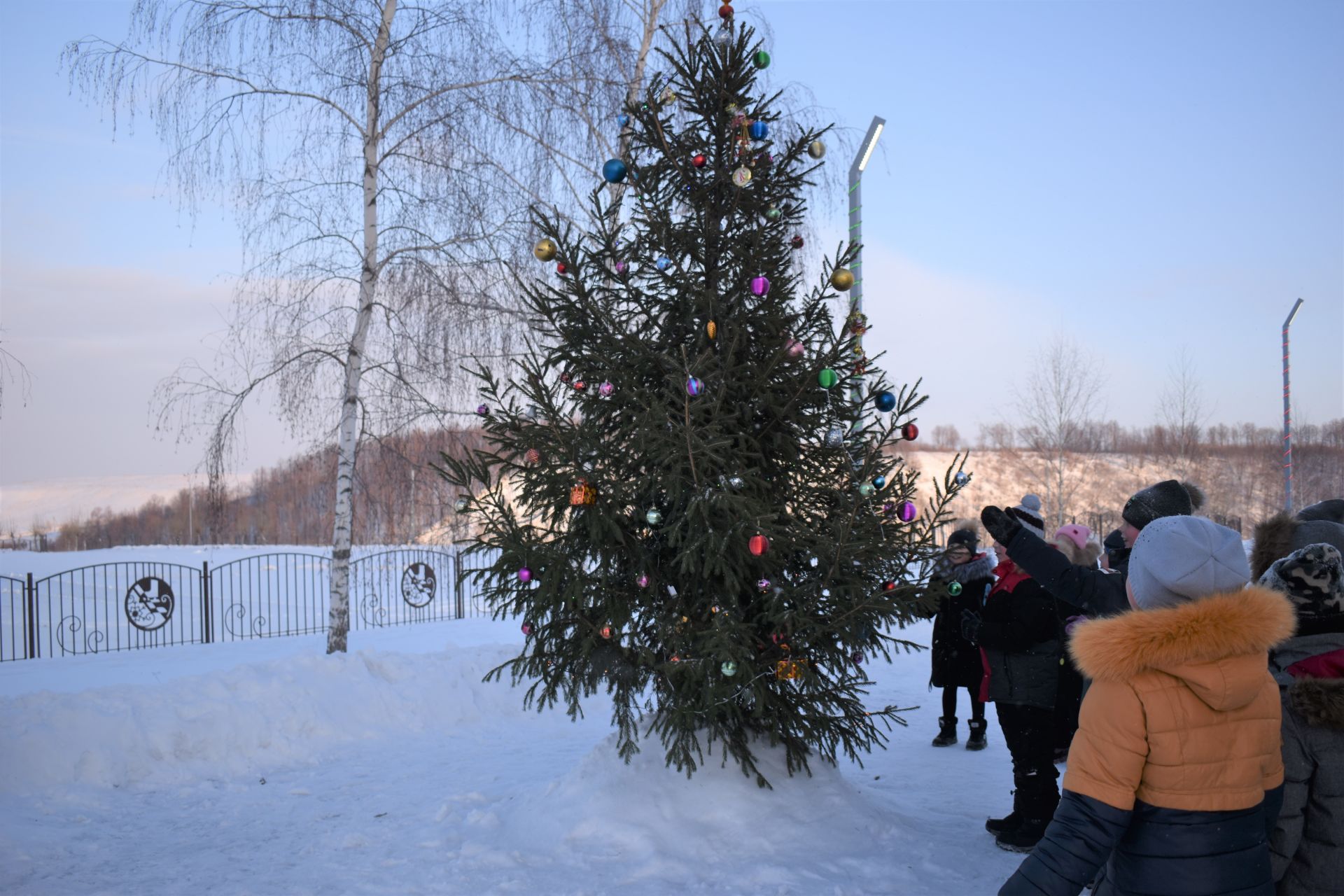 В Камских Полянах прошла елка для детей