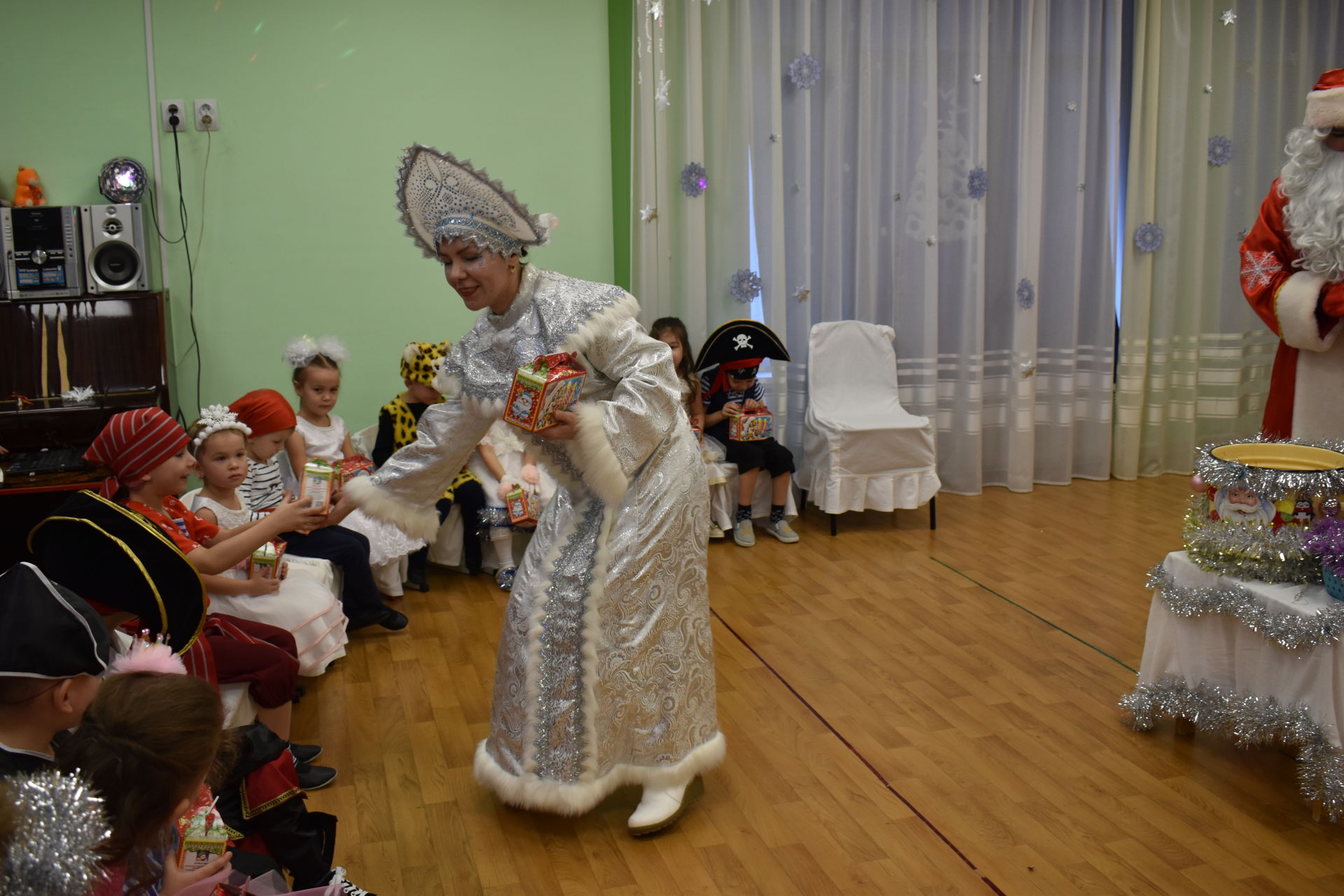 В Камских Полянах отметили новогодние праздники