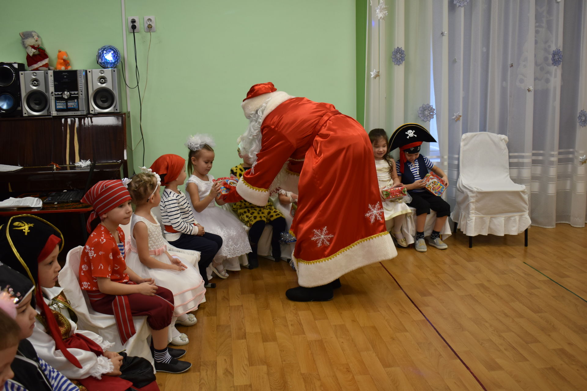 В Камских Полянах отметили новогодние праздники