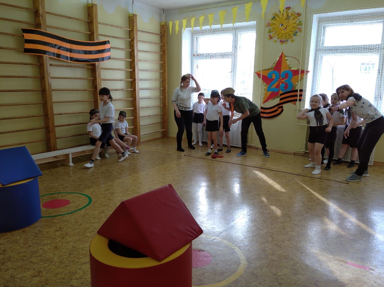 В камполянском детском саду «Солнышко» состоялась военно-спортивная игра «Зарница»