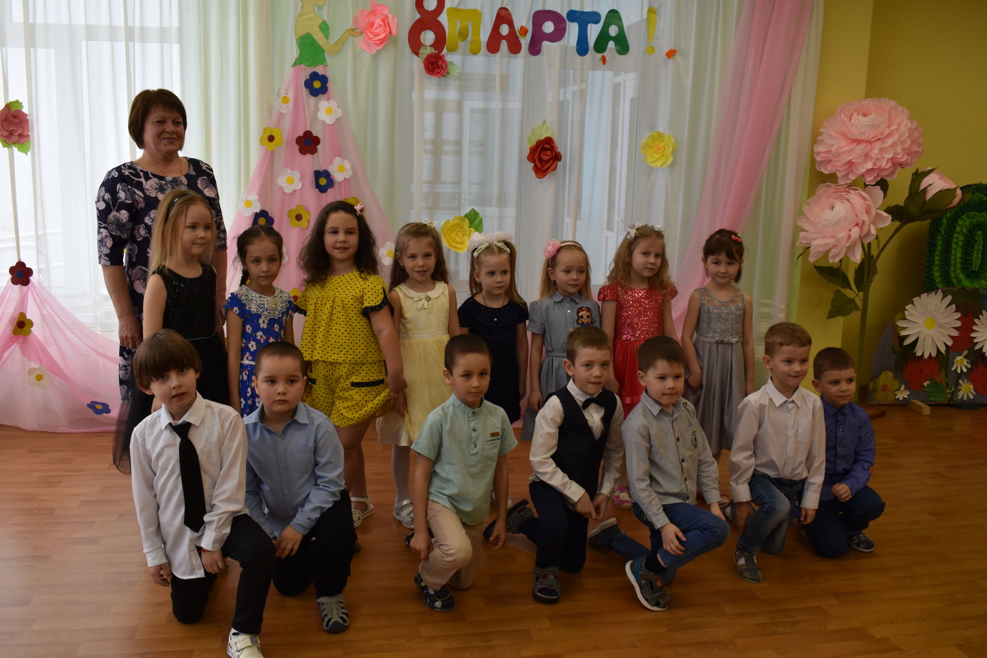 В камполянском детском саду «Огонек» состоялось мероприятие, посвященное 8 марта