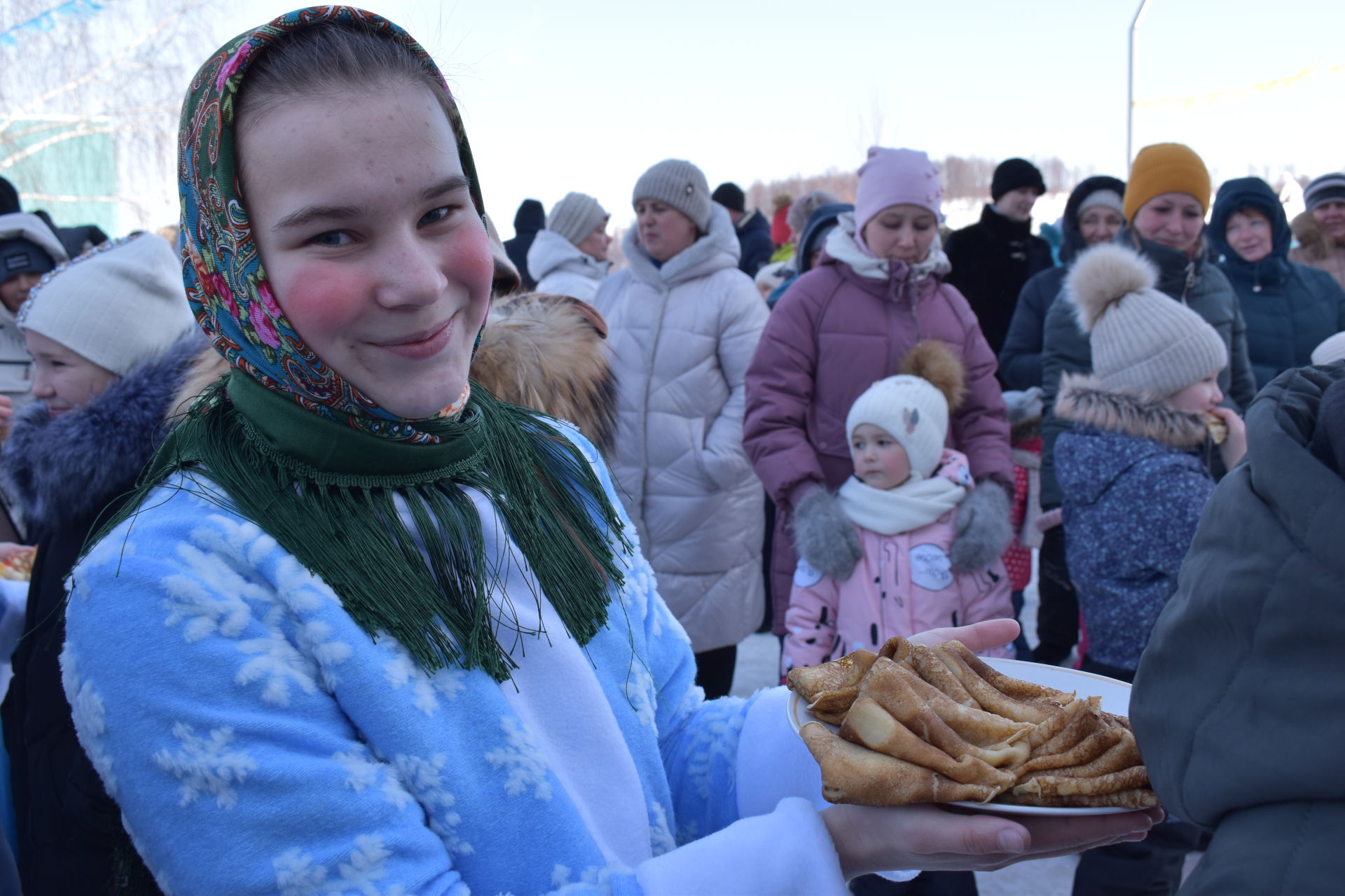 В Камских Полянах состоялись праздничные гуляния, посвященные Проводам зимы