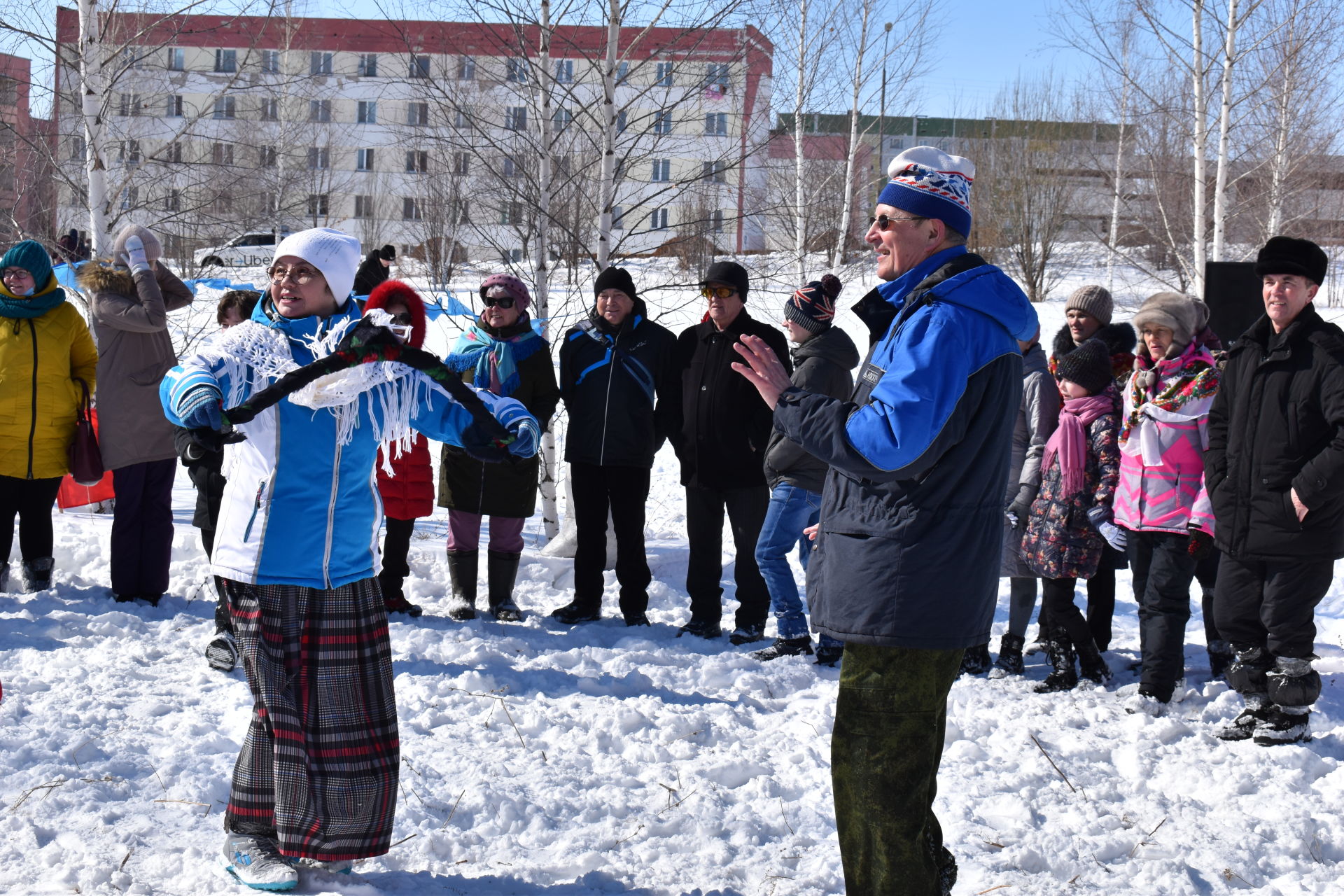 В Камских Полянах состоялась фольклорная программа, посвященная Дню весеннего равноденствия