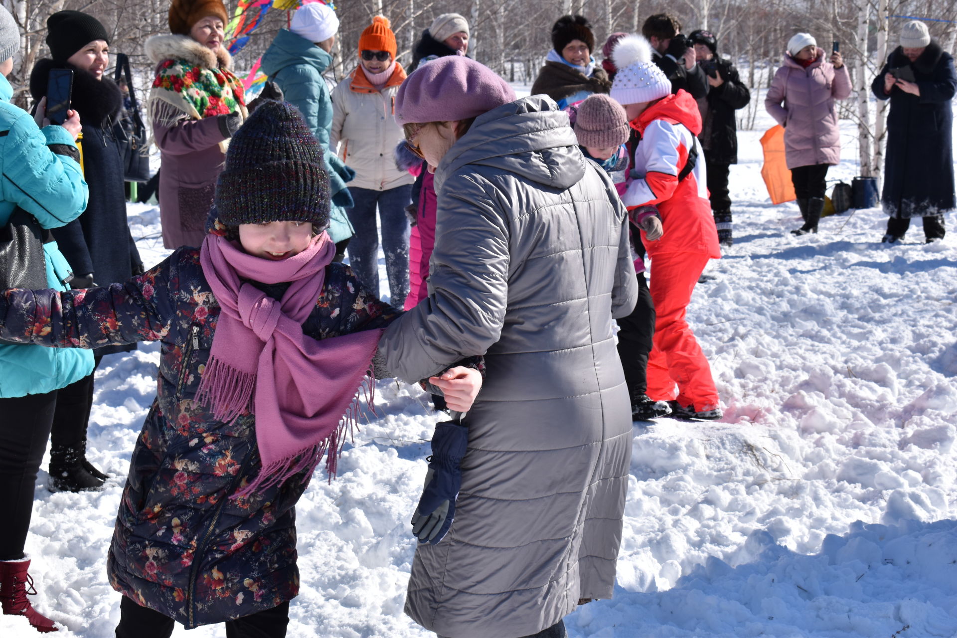 В Камских Полянах состоялась фольклорная программа, посвященная Дню весеннего равноденствия