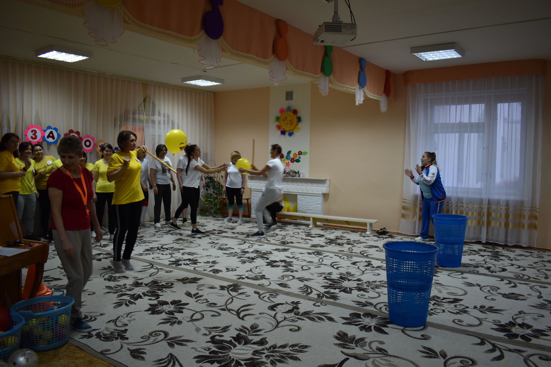 В камполянском детском саду «Солнышко» состоялись «Веселые старты»