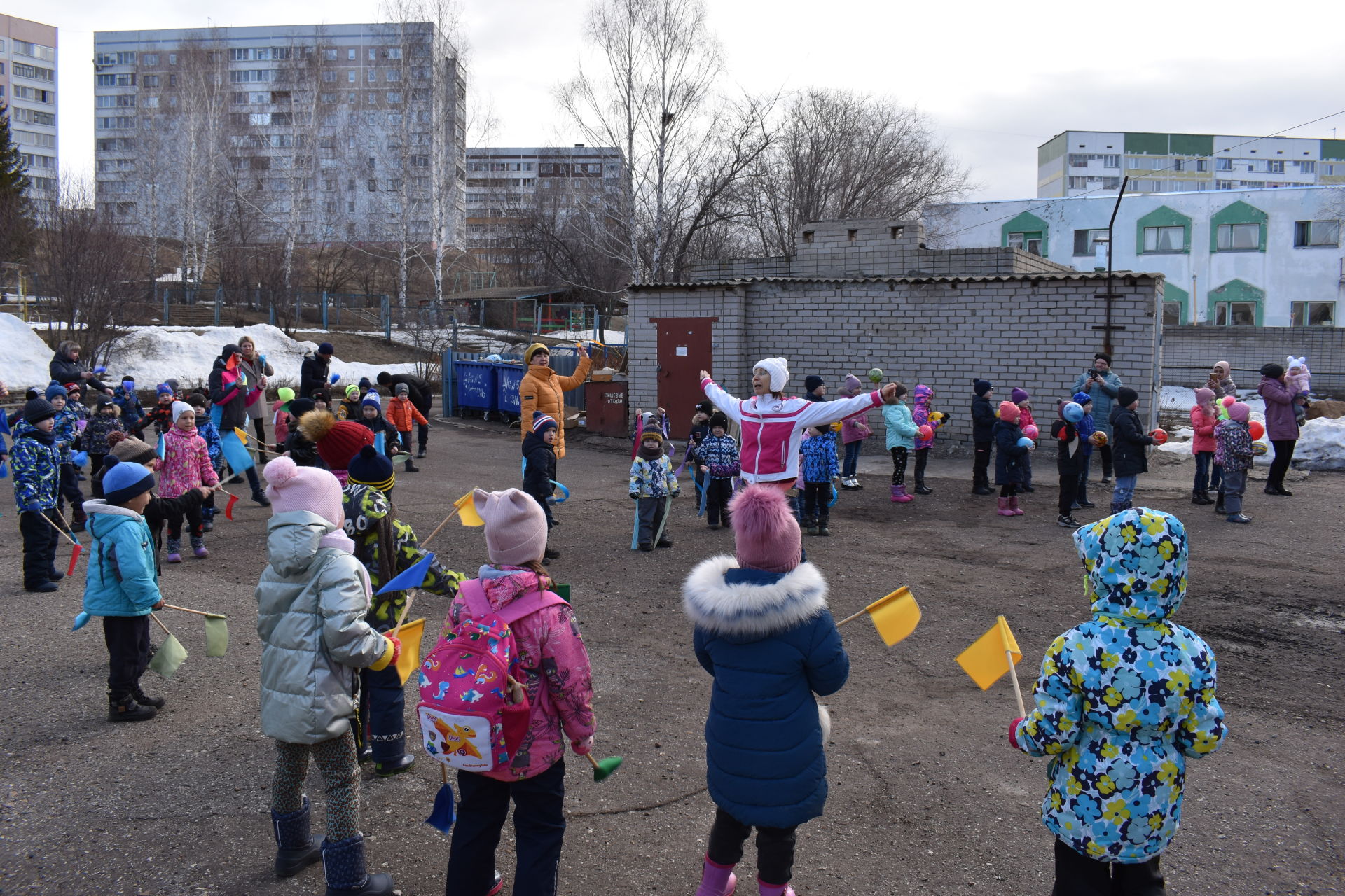 В камполянском детском саду «Айгуль» прошел День здоровья