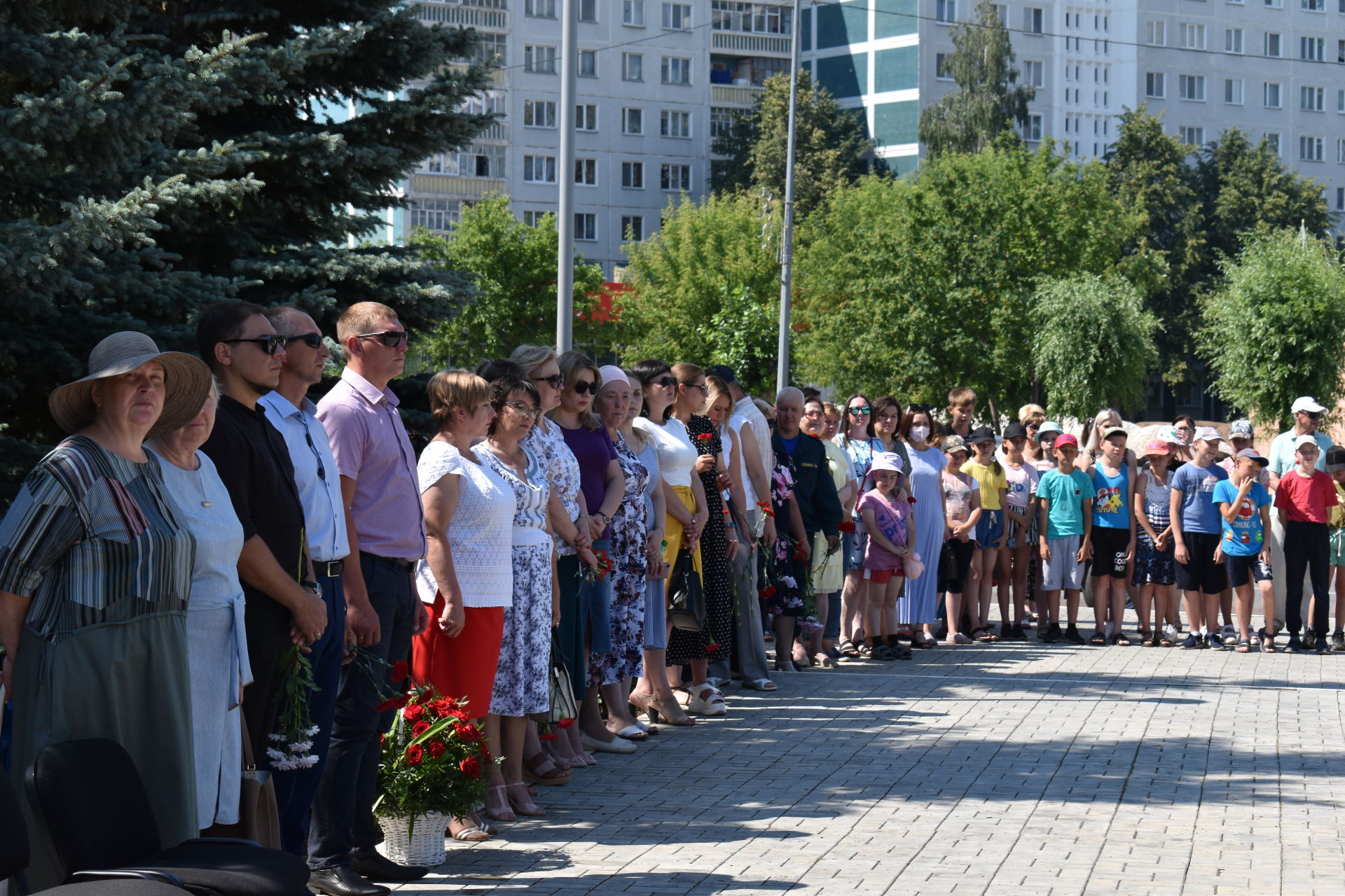 В Камских Полянах прошел митинг, посвященный Дню памяти и скорби (ФОТОРЕПОРТАЖ)
