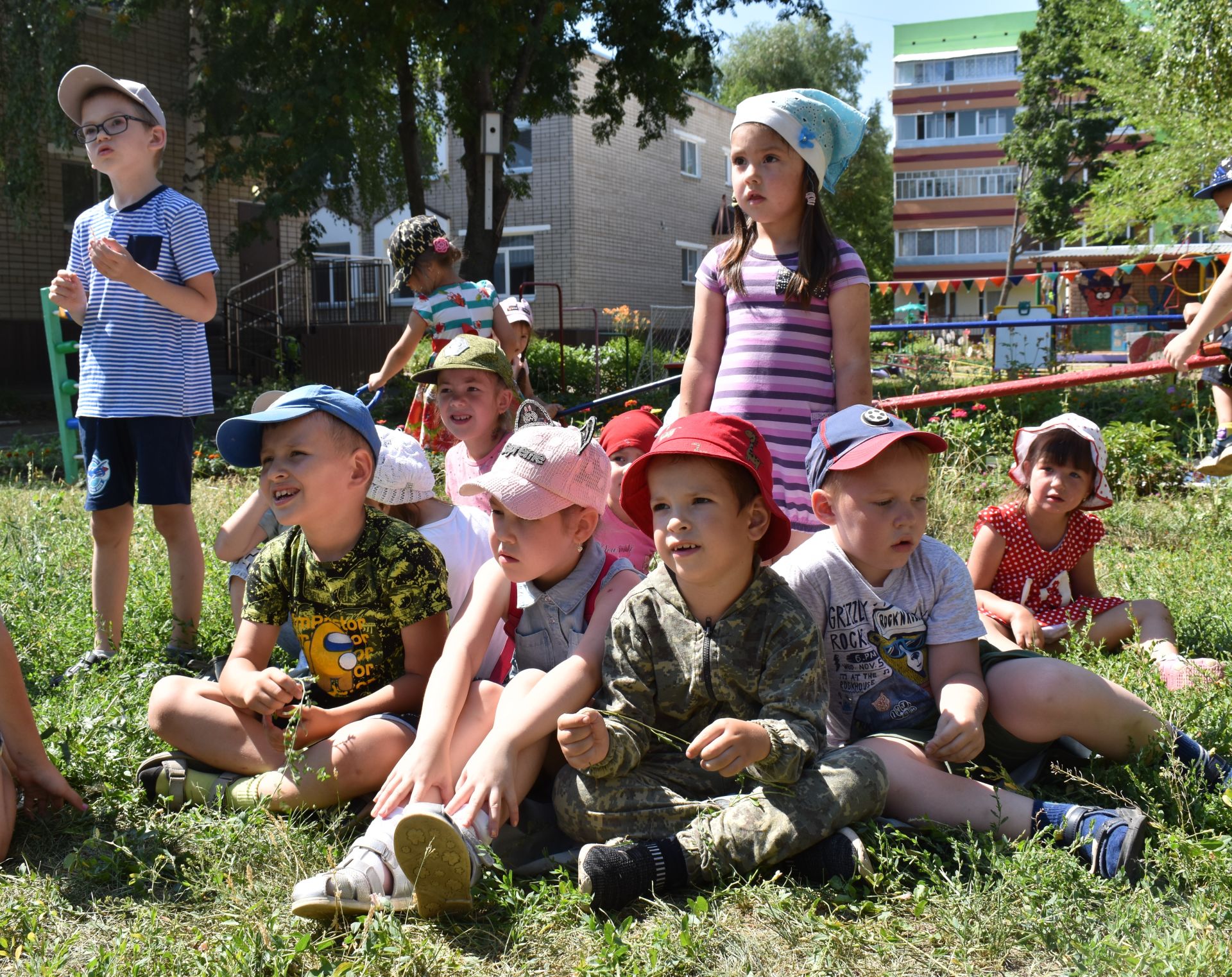 День семьи, любви и верности на площадке детского сада "Золотая рыбка"