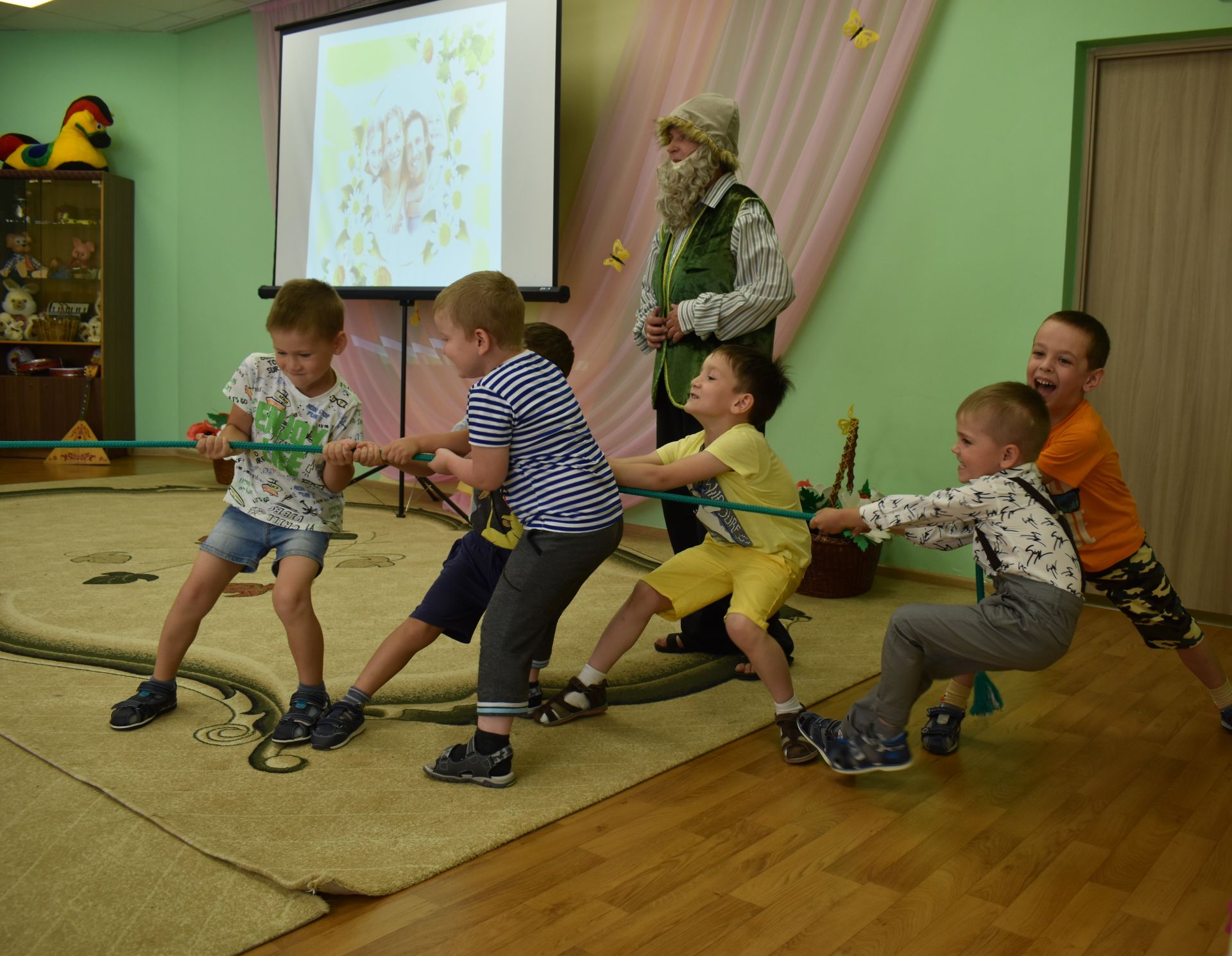 День семьи, любви и верности в детском саду "Золотая рыбка"