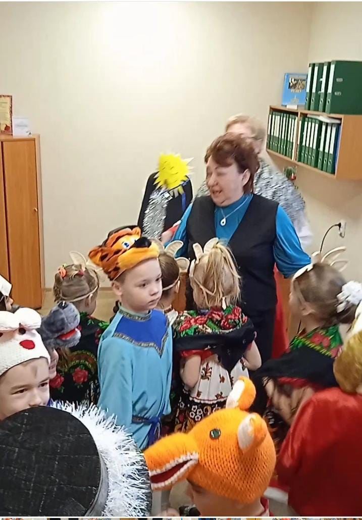В камполянском детском саду "Золотая рыбка" прошли «Святки-Колядки»