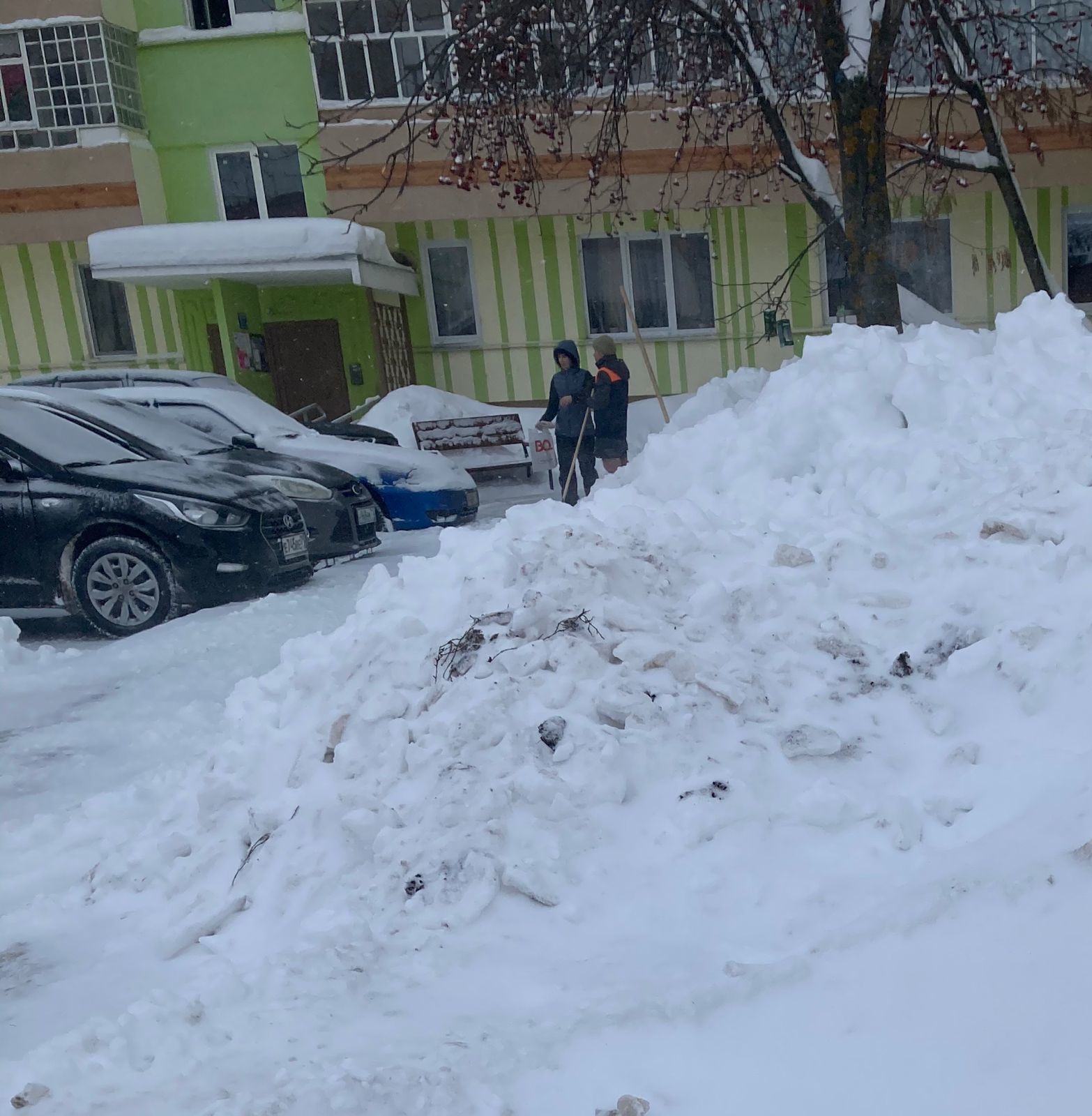 Уборка снега в Камских Полянах – в центре внимания!