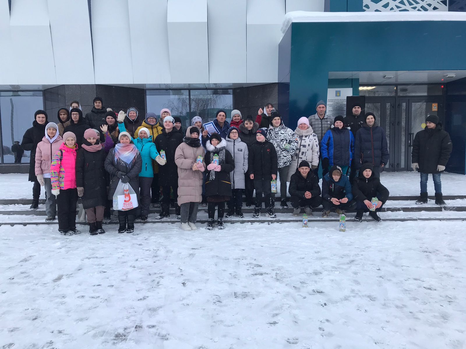 В Камских Полянах прошла арт-программа «Битва снеговиков»