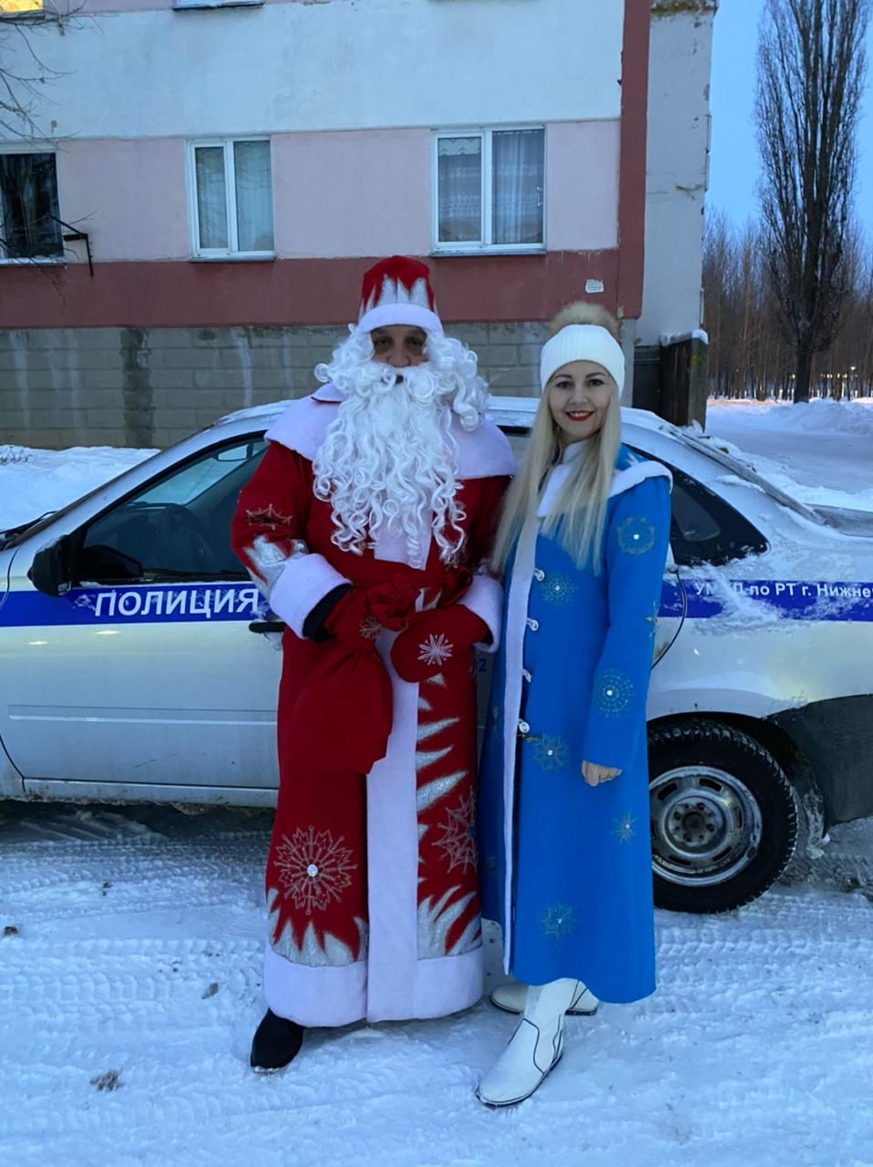 В Камских Полянах прошла акция "Полицейский Дед Мороз"