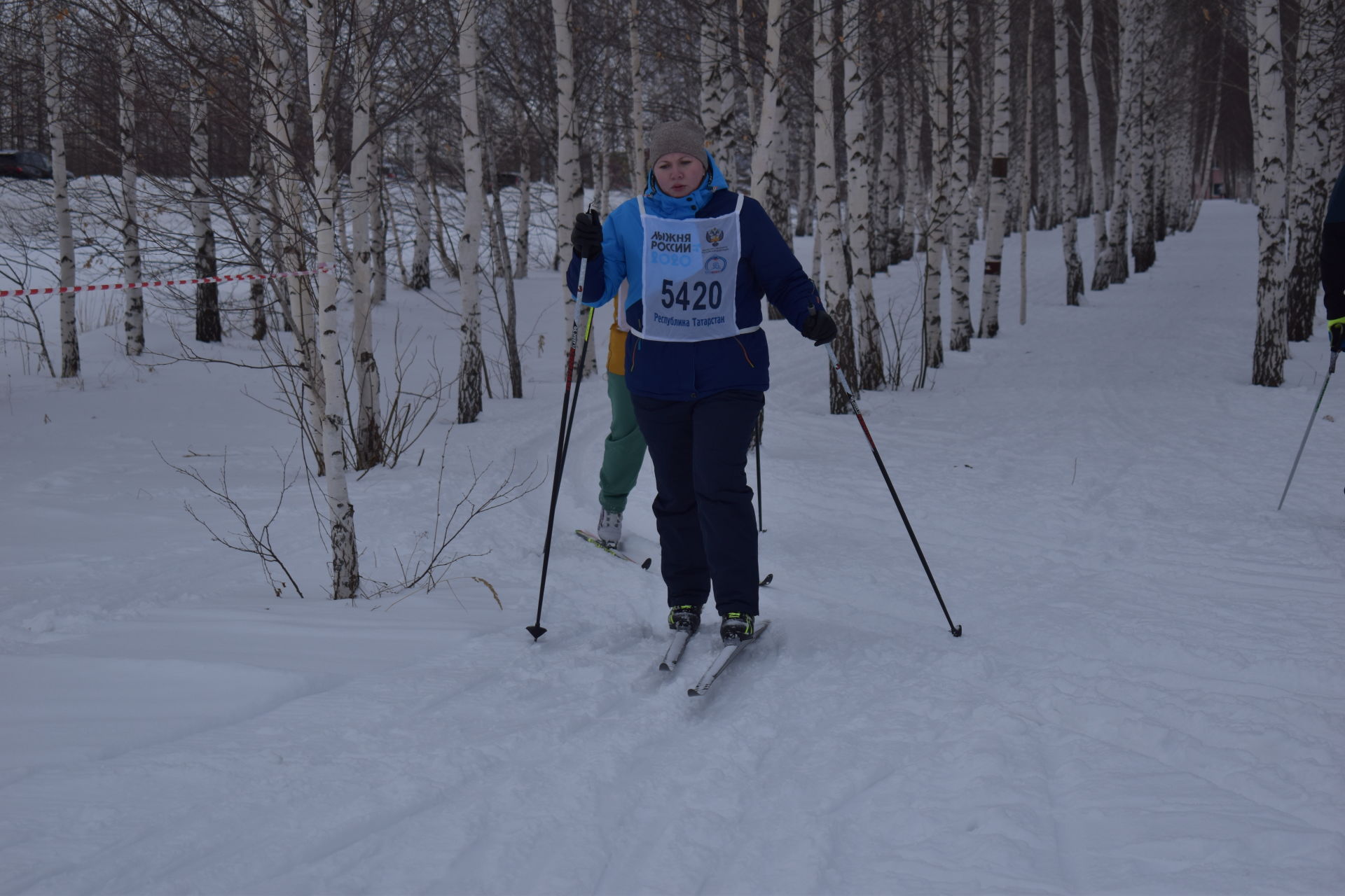 Камполянцы приняли участие в массовом забеге на лыжах в рамках Всероссийской акции «Лыжня России -2022»