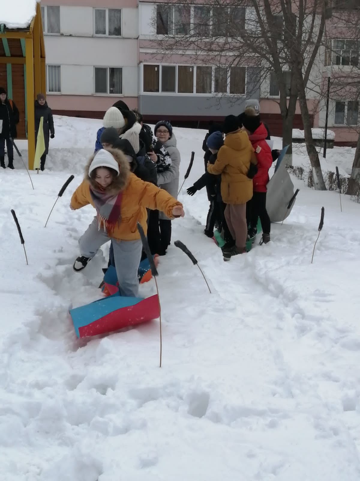 Камполянские активисты ЦДТ "Радуга" приняли участие в квест-игре "Победа за нами"