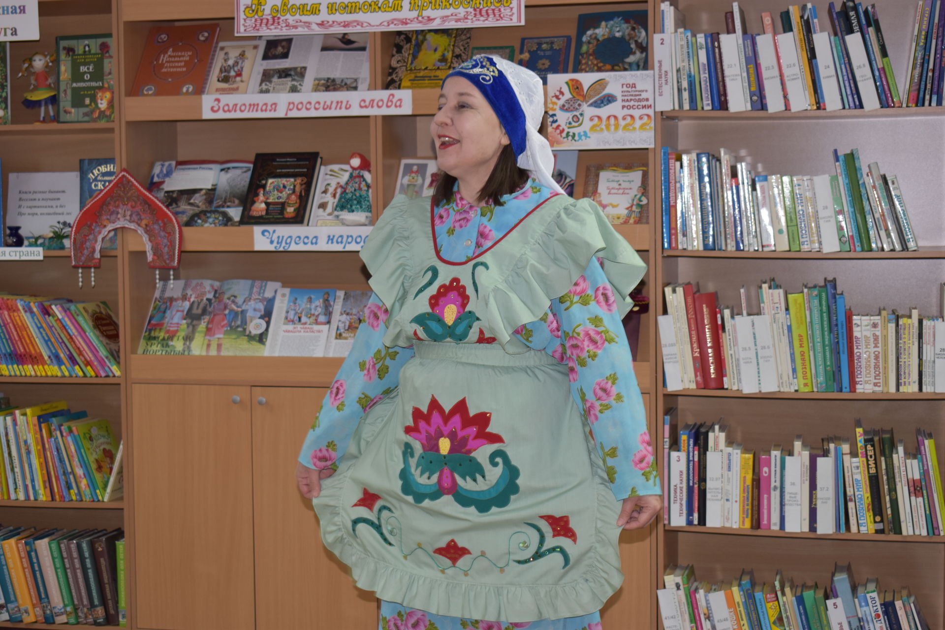 В детской библиотеке Камских Полян познакомили с обычаями татарского народа