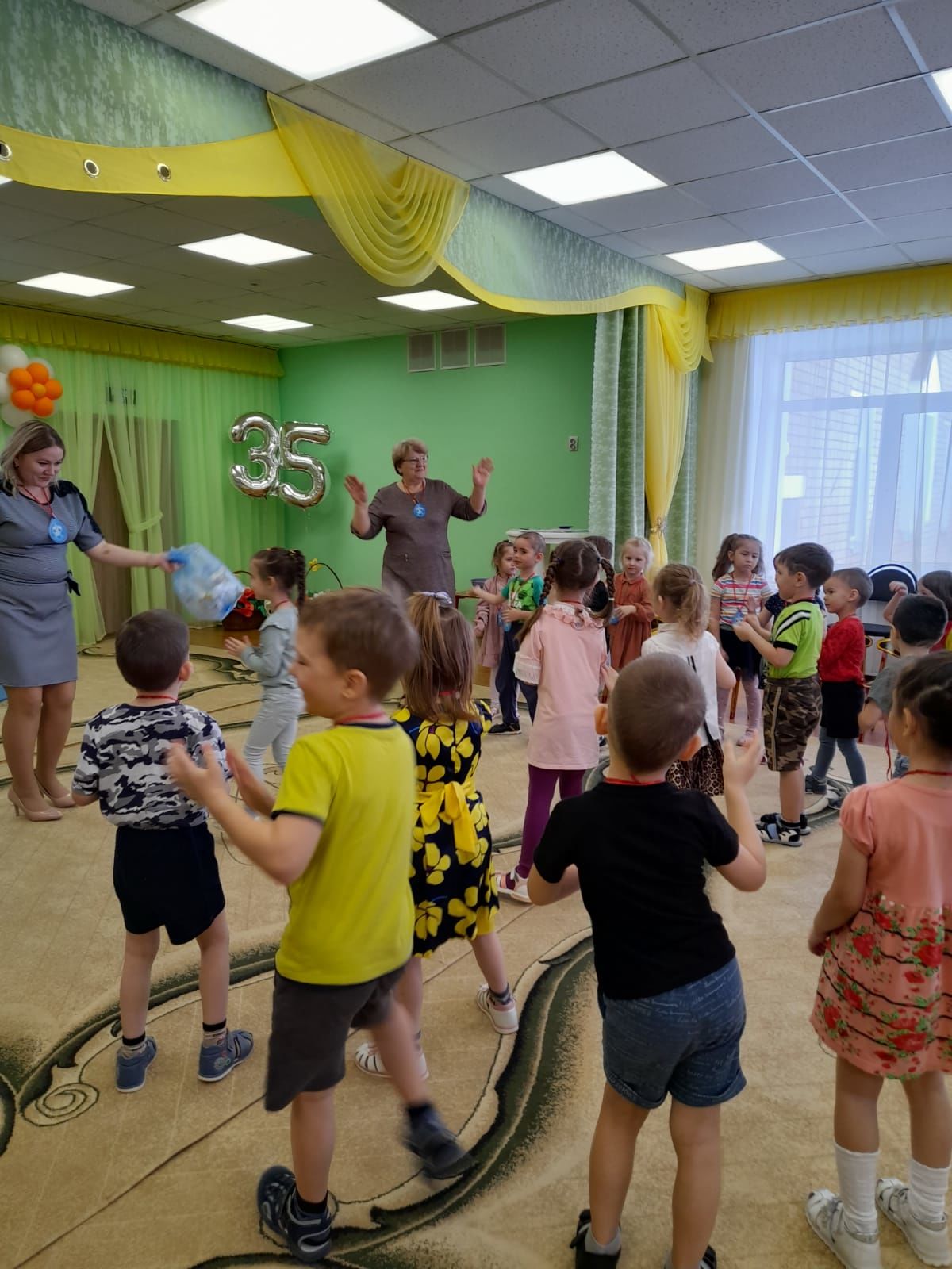 В Камполянском детском саду «Золотая рыбка» прошел «Праздник Волшебницы Воды»