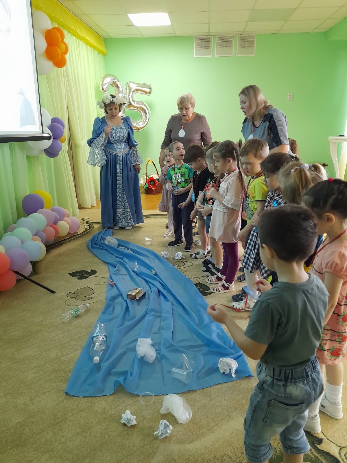 В Камполянском детском саду «Золотая рыбка» прошел «Праздник Волшебницы Воды»