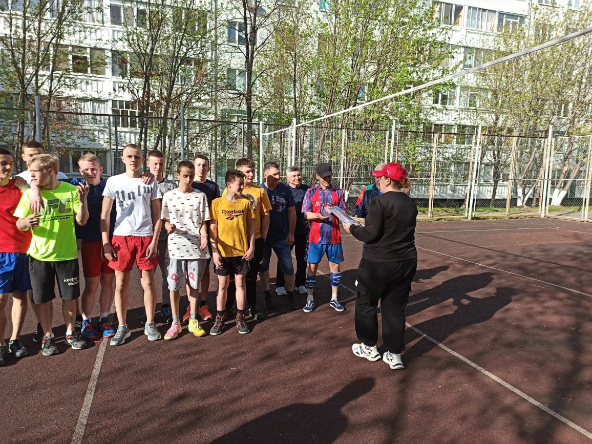 В Камских Полянах состоялся турнир по волейболу, посвященный  празднованию 77 годовщине ВОВ