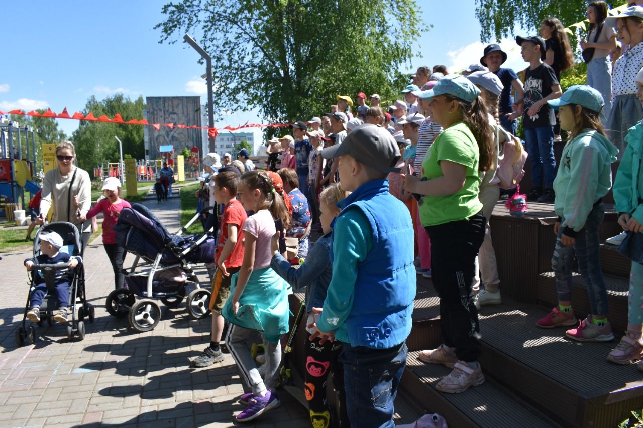 В Камских Полянах отметили день защиты детей