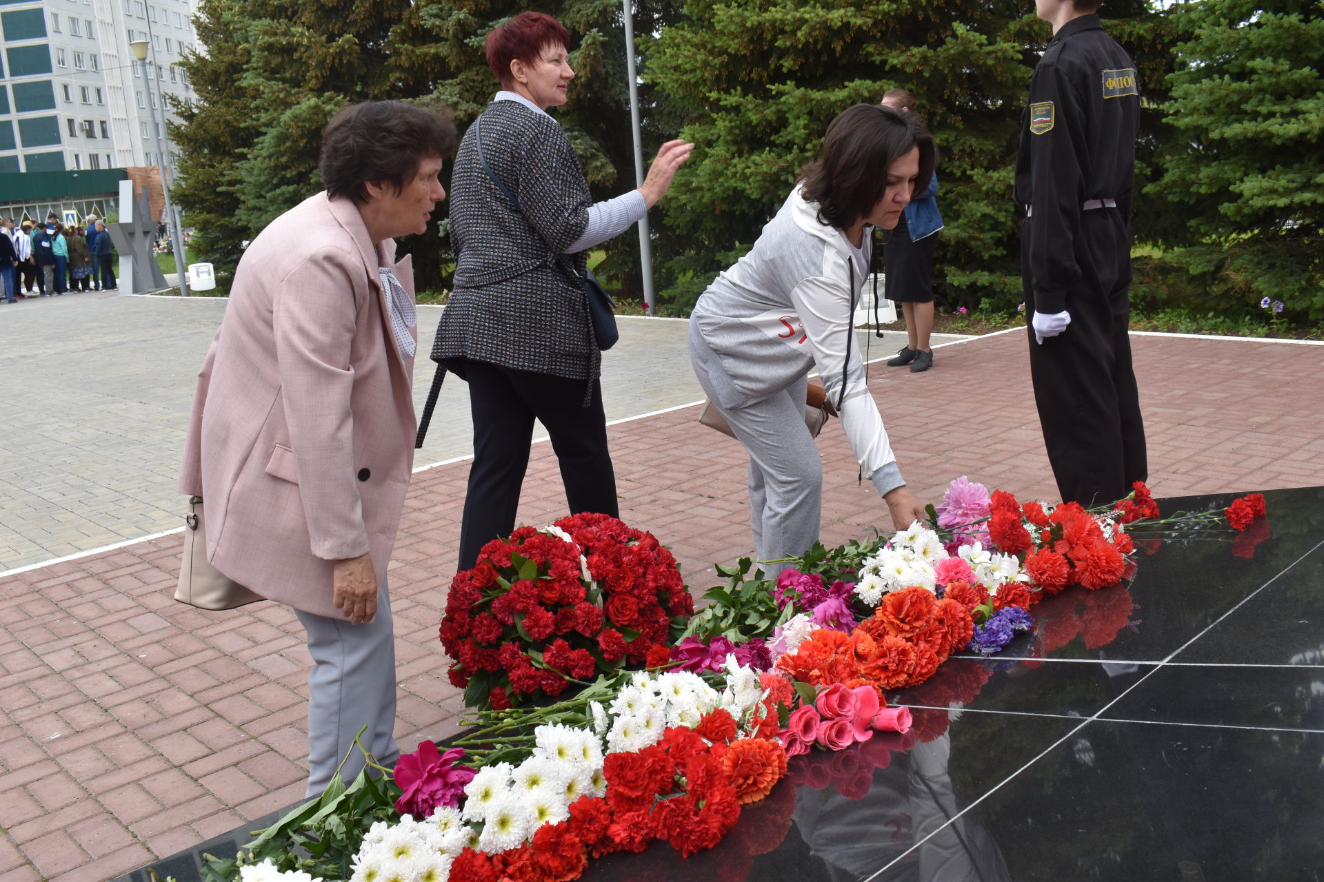 В Камских Полянах почтили память погибших ВОВ