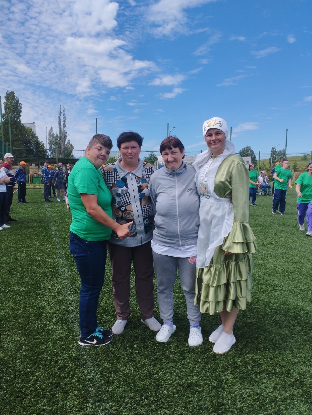 В Камско-Полянском ПНИ прошла праздничная программа "Сабантуй"