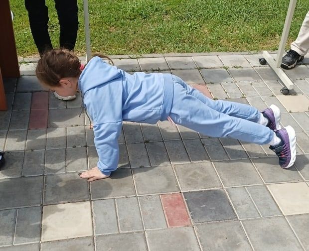 Камполянские активисты Детской районной Думы провели спортивную акцию "Мы - за здоровый образ жизни!"