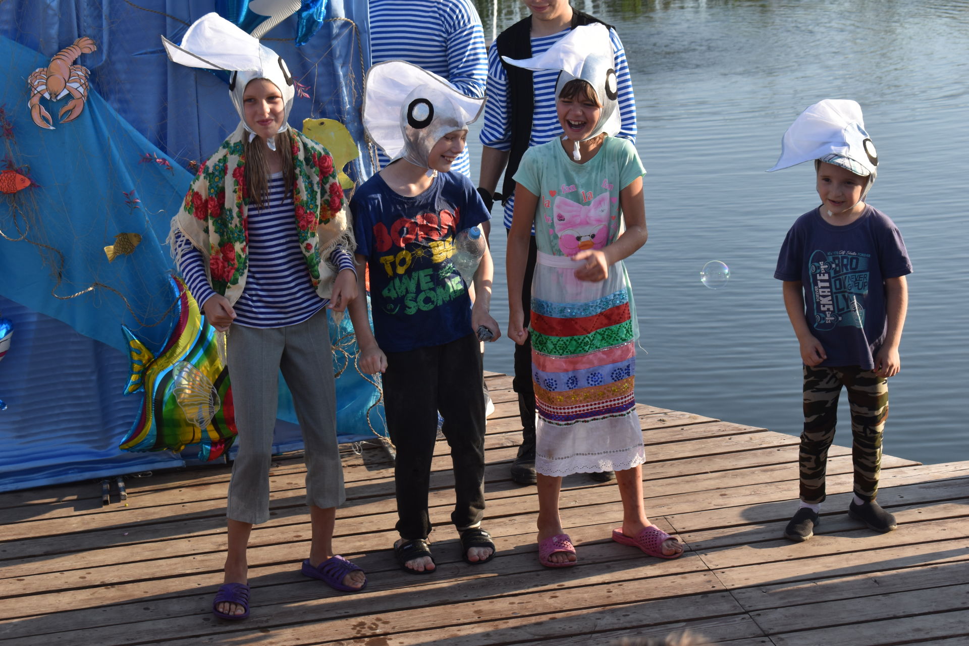 В Камских Полянах в эко-парке "Оазис" весело и задорно встретили «День Нептуна»