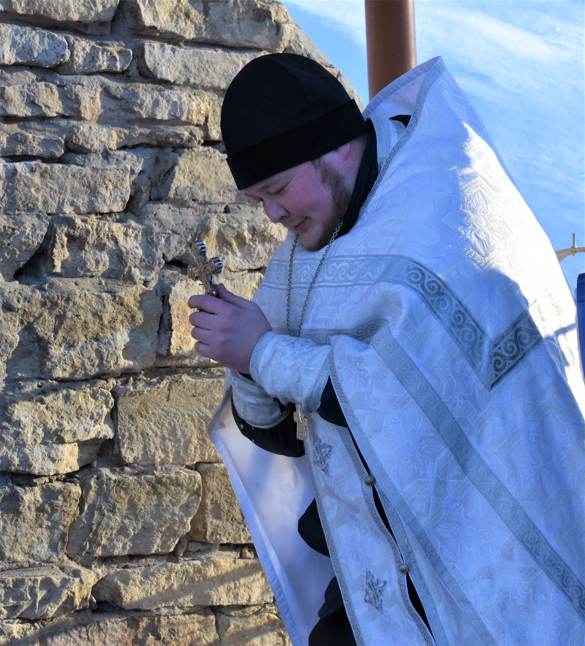 Православные верующие в Камских Полянах встречают Крещение Господне