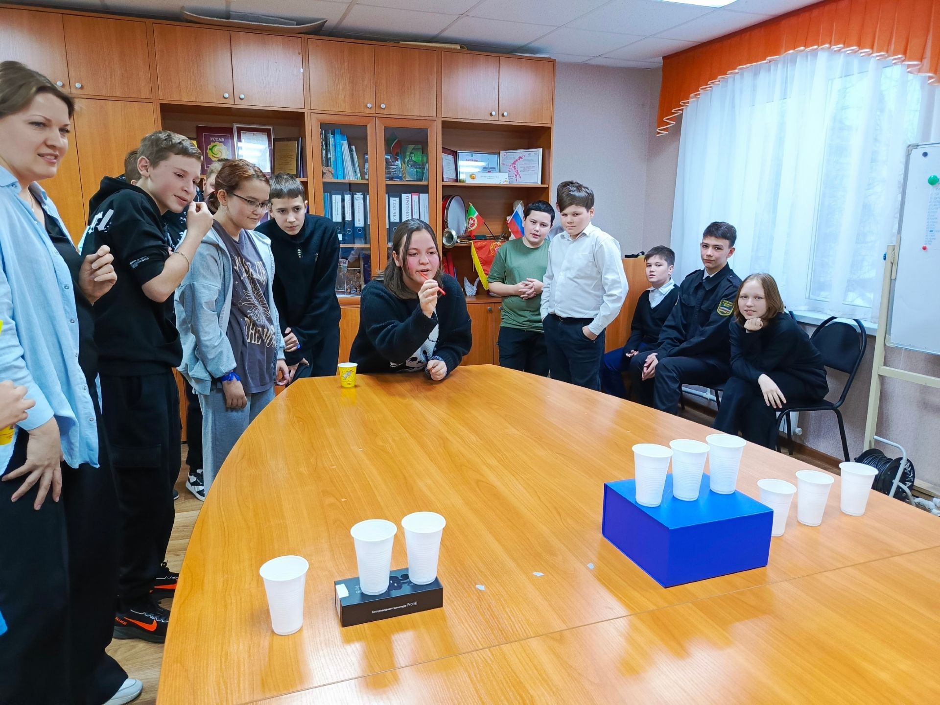 В ЦДТ «Радуга» прошла очередная встреча команд проекта «Игра на вылет»