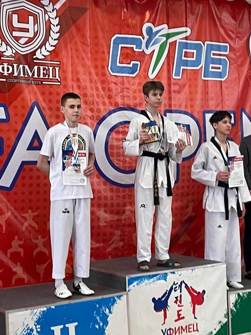 Камполянские тхэквондисты приняли участие в Межрегиональном турнире  «UFA OPEN» в г. Уфа