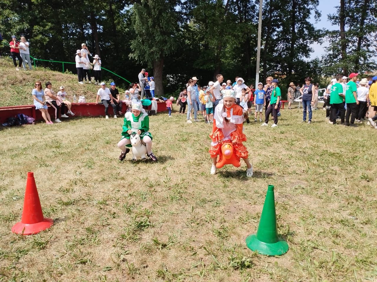 Учащиеся Камскополянской  школы № 1 приняли активное участие в детском национальном празднике